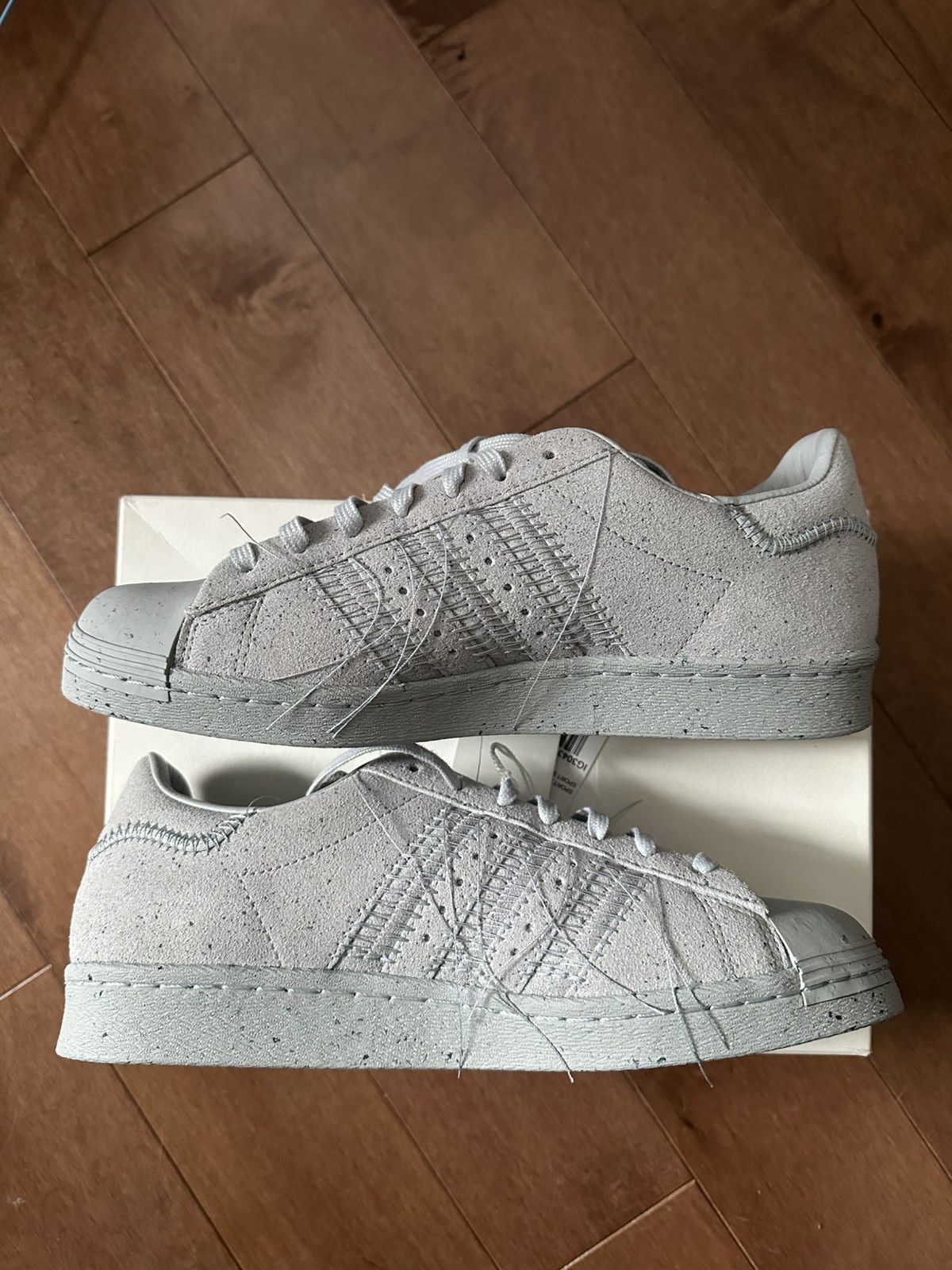 Y-3 adidas Y-3 Superstar Clear Onix Size US 7 / EU 40 - 2 Thumbnail