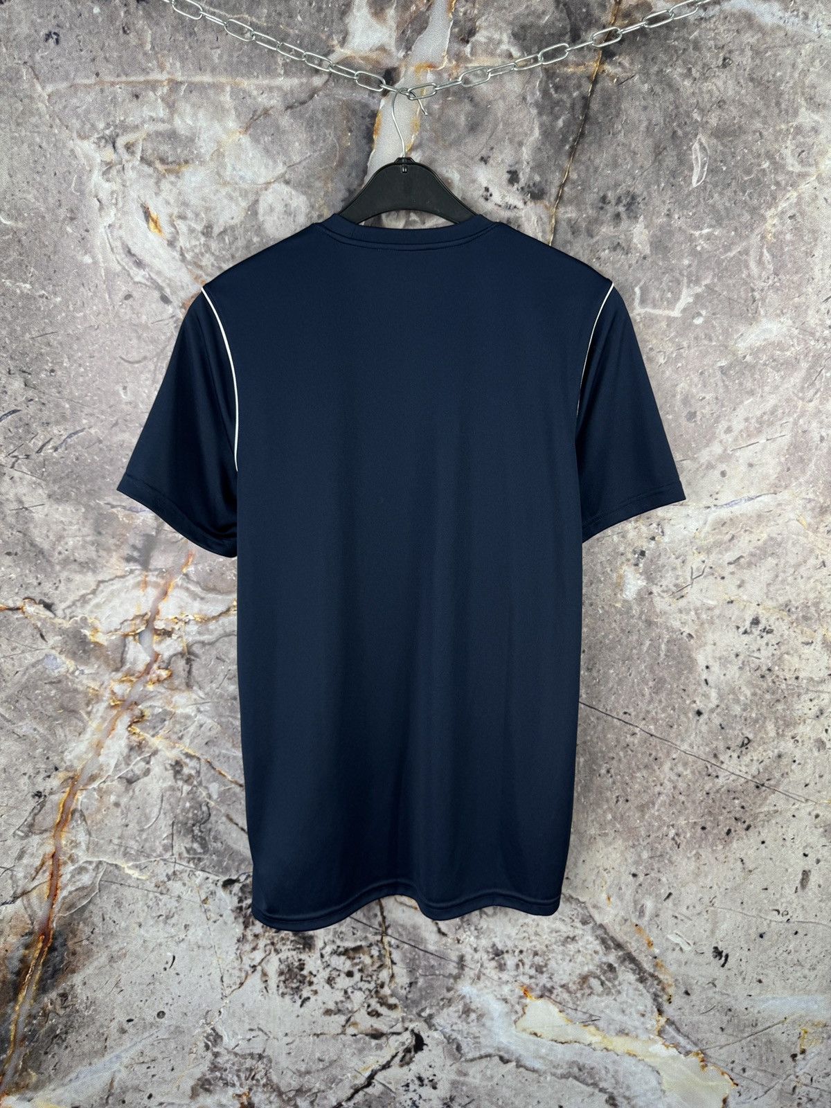 Nike Nike Dri-Fit Men’s Training T-Shirt Navy Blue Logo Size L Size US L / EU 52-54 / 3 - 9 Thumbnail