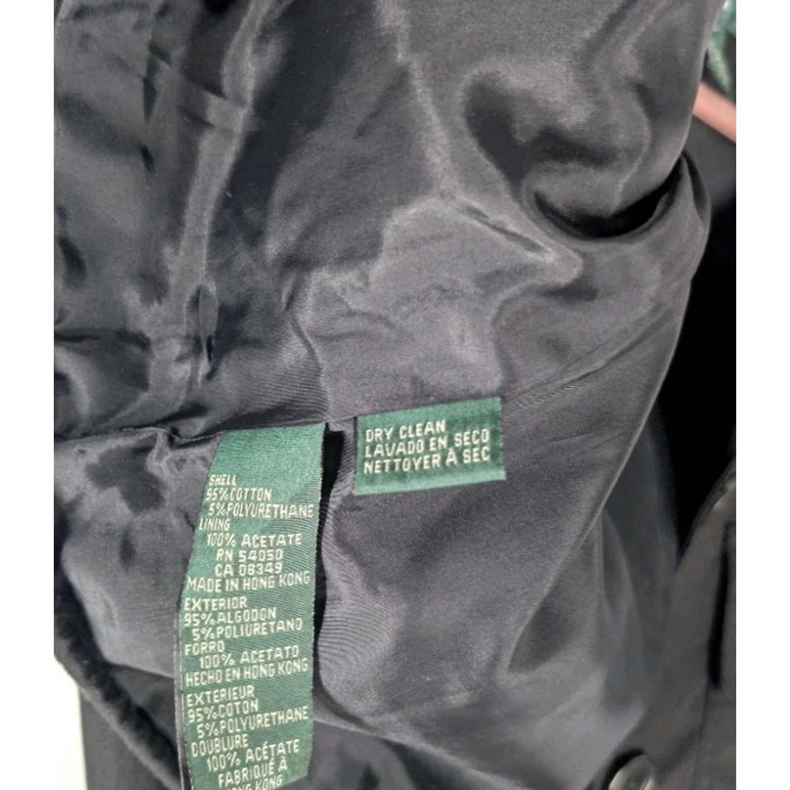 Ralph Lauren VINTAGE Ralph Lauren Short Twill Jacket Women's PS Cropped Cargo Pockets 90s Avantgarde Gothic Size S / US 4 / IT 40 - 7 Thumbnail