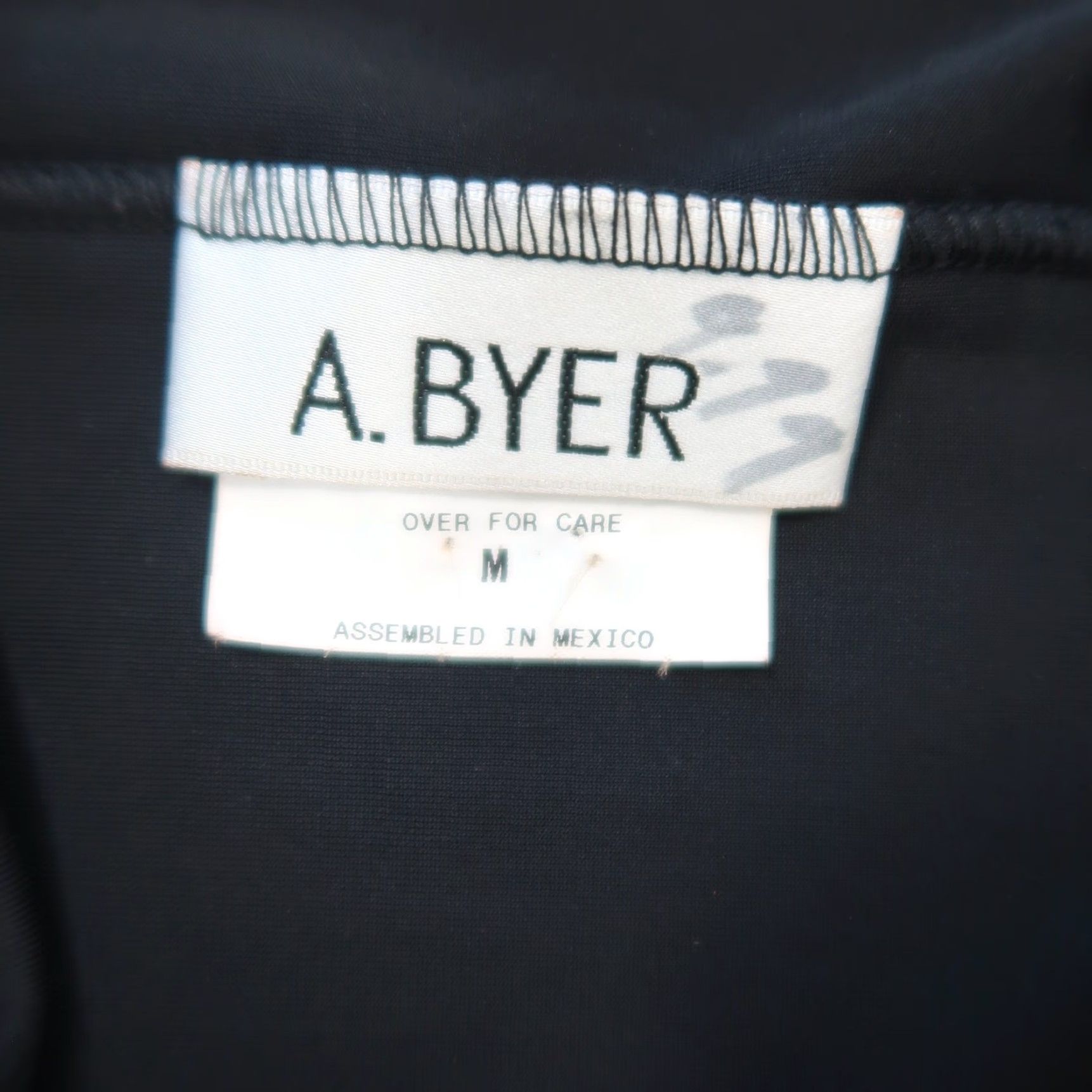 Vintage VINTAGE 90s A. Byer Black Velvet Maxi Skirt M Skirt Women's Velvet Polyester Spandex Formal Casual Party/Cocktail 90s Theme Mens? No Size 32" / US 10 / IT 46 - 3 Thumbnail
