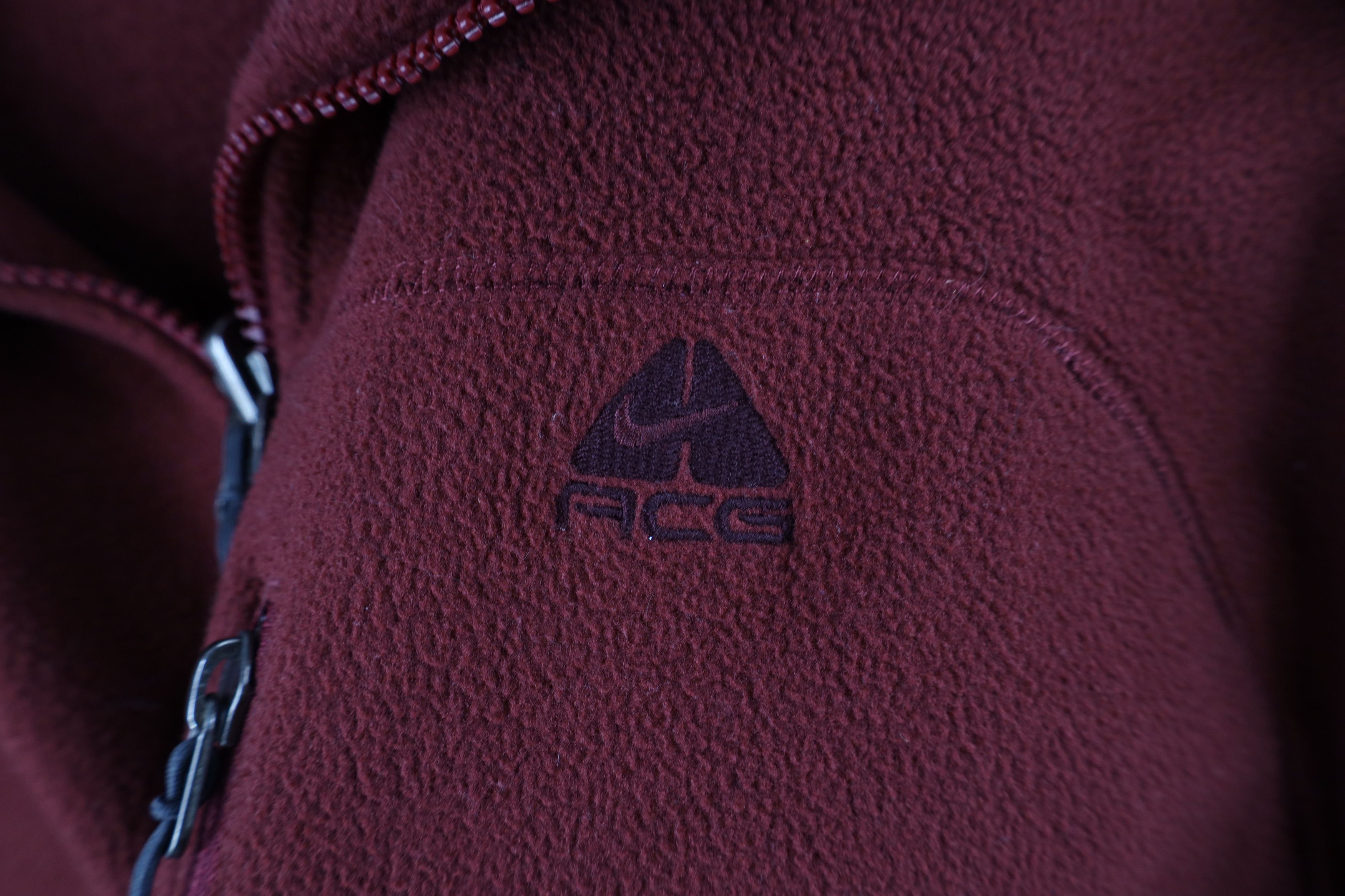 Nike × Vintage Vintage Nike ACG Scott Mini Swoosh Full Zip Fleece Jacket Size US XL / EU 56 / 4 - 4 Thumbnail