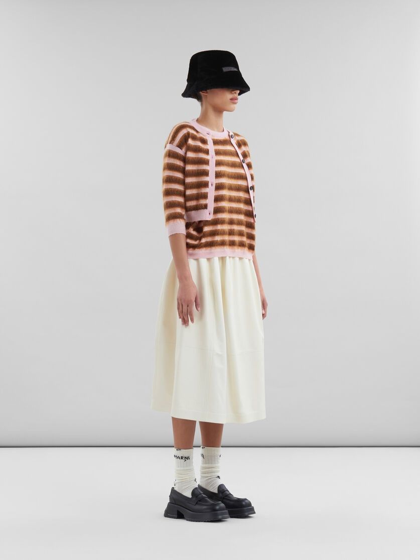 Marni o1w1db11125 Virgin Wool Cardigan in Multicolor Size M / US 6-8 / IT 42-44 - 5 Thumbnail