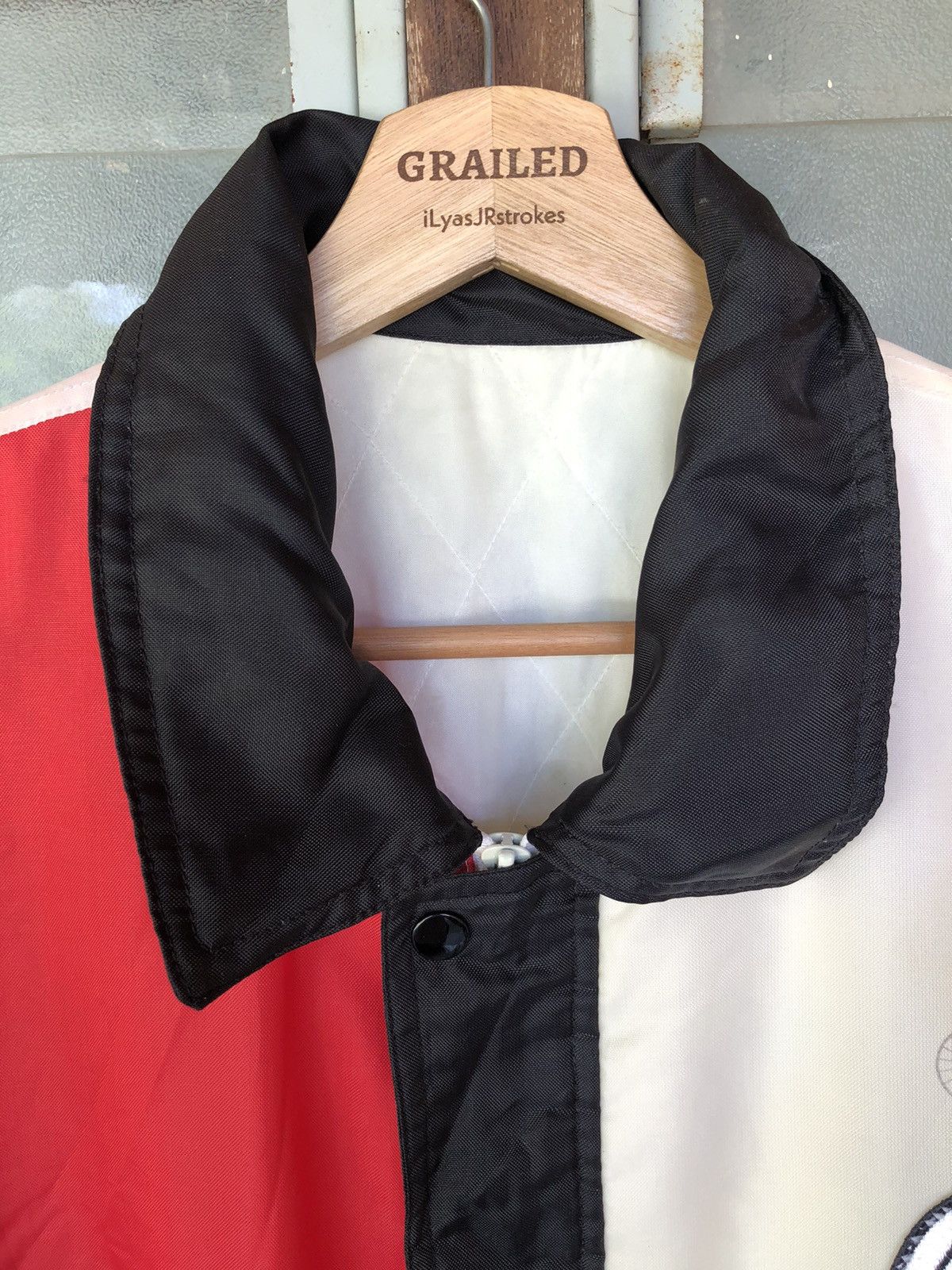 Japanese Brand Vintage AC Milan Bridgestone Nylon Jacket Rare Size US L / EU 52-54 / 3 - 15 Thumbnail