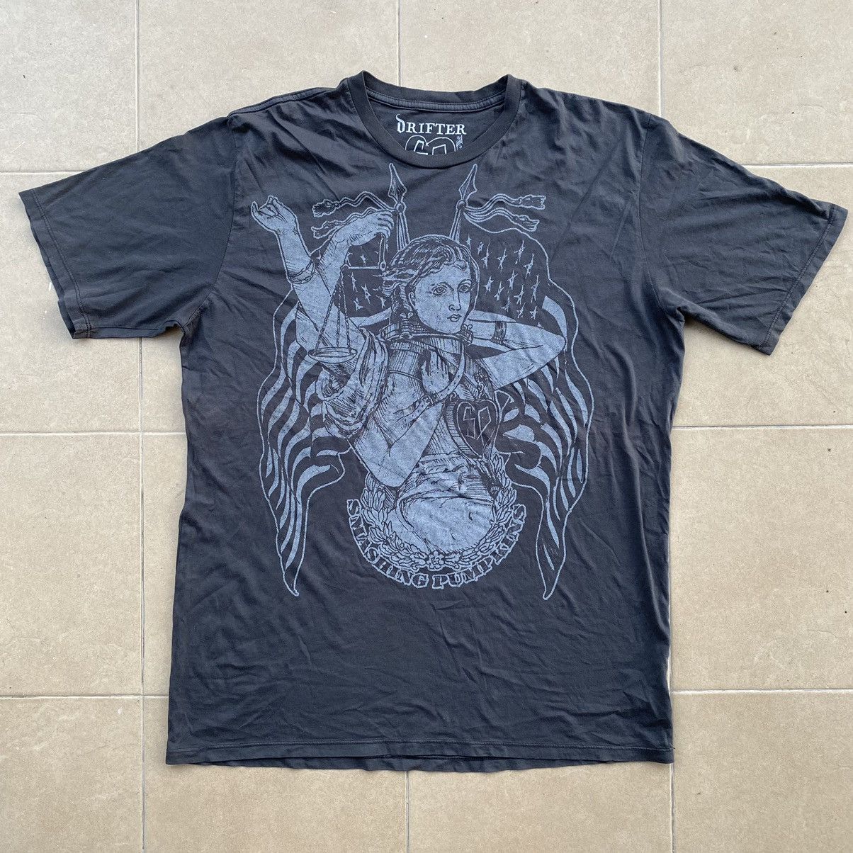 Band Tees SMASHING PUMPKINS x DRIFTER BAND TEE Size US XL / EU 56 / 4 - 1 Thumbnail