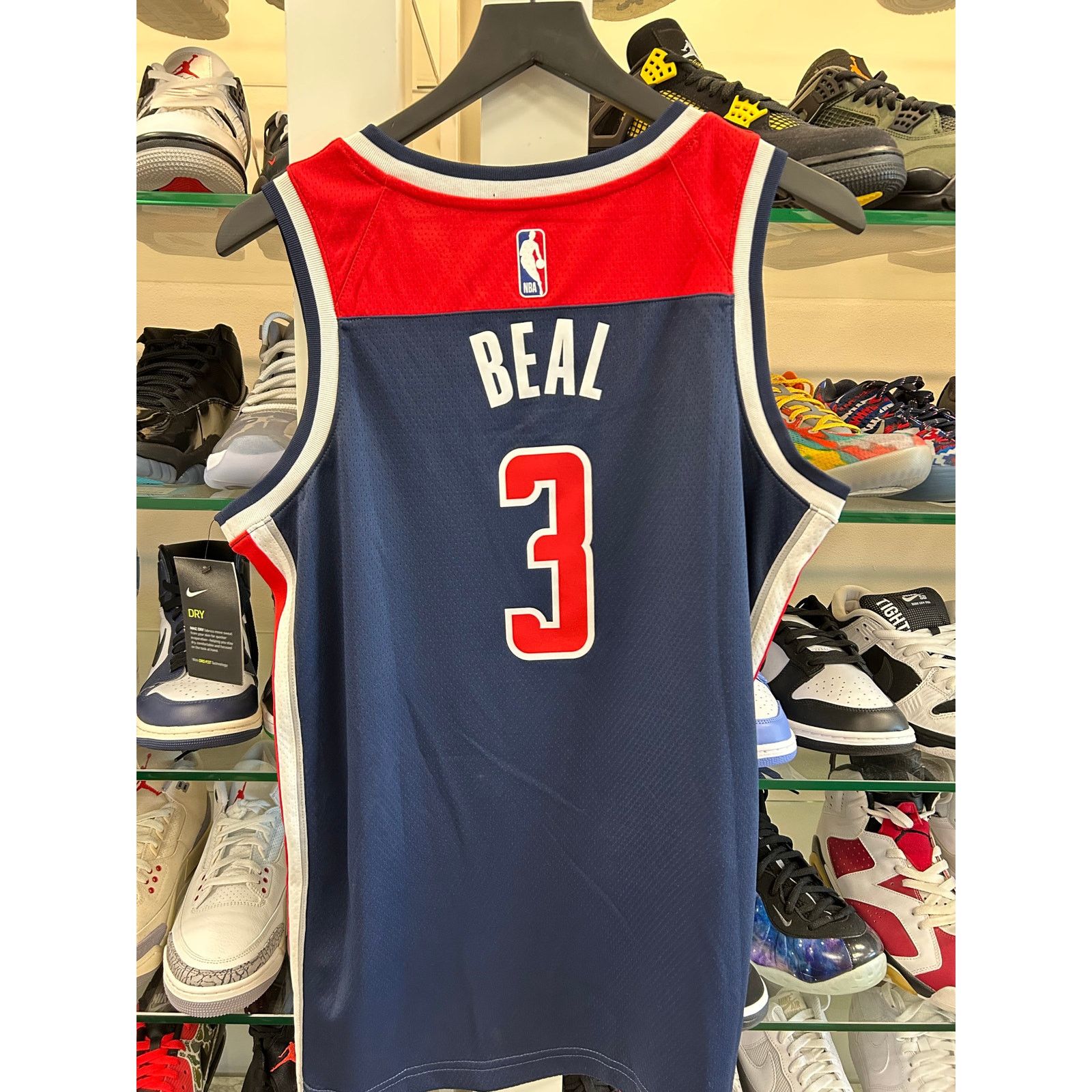Nike Washington Wizards Beal #3 Statement Edition Jersey S Size US S / EU 44-46 / 1 - 2 Thumbnail