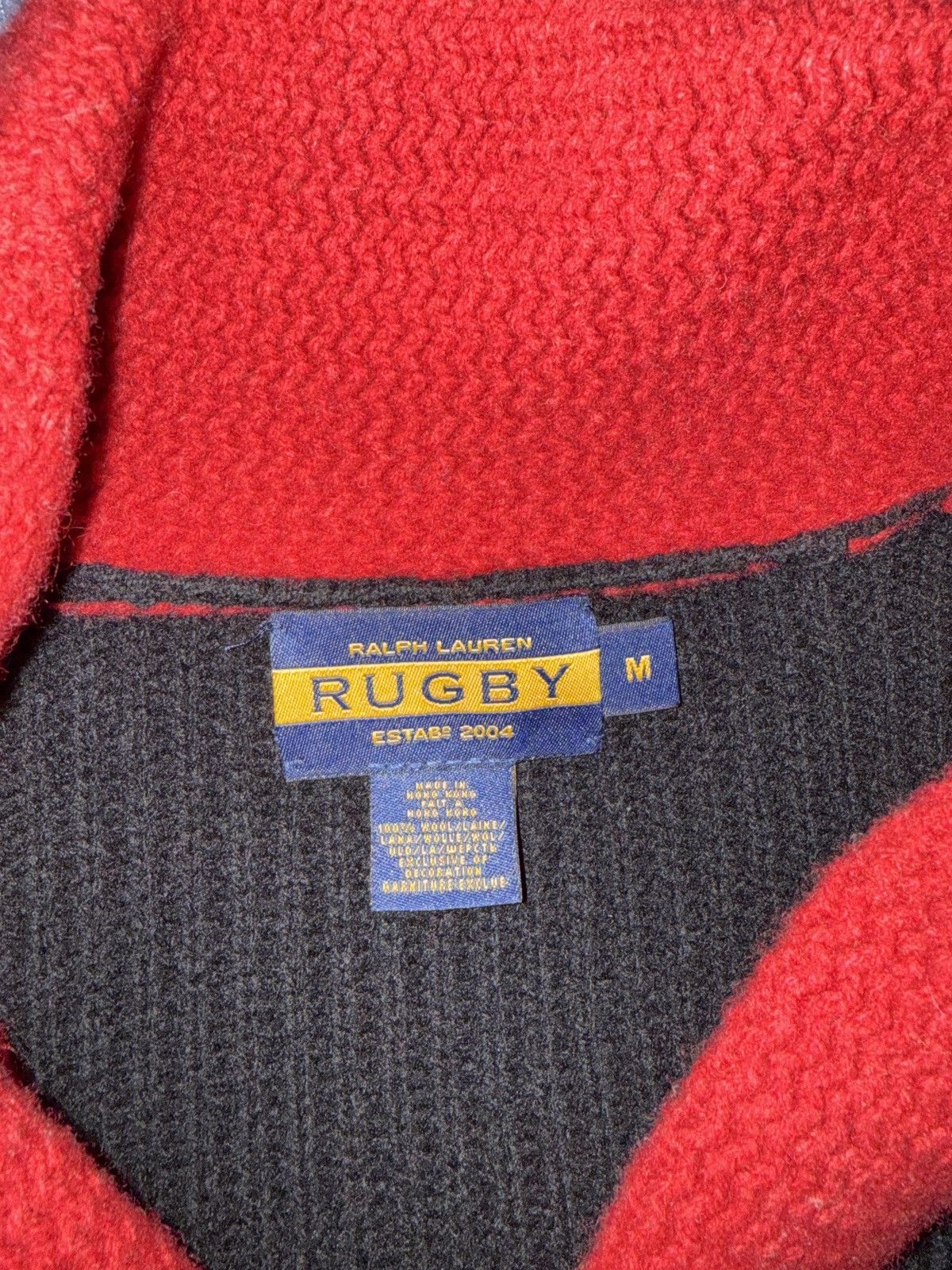 Rugby Ralph Lauren RALPH LAUREN RUGBY WOOL CARDIGAN Size US M / EU 48-50 / 2 - 3 Thumbnail