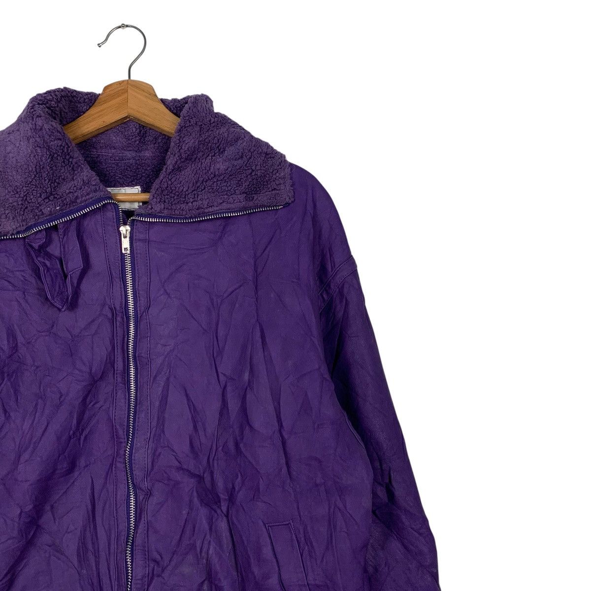 Japanese Brand Japanese Brand WWG Synthetic Leather Jacket Size M / US 6-8 / IT 42-44 - 5 Thumbnail