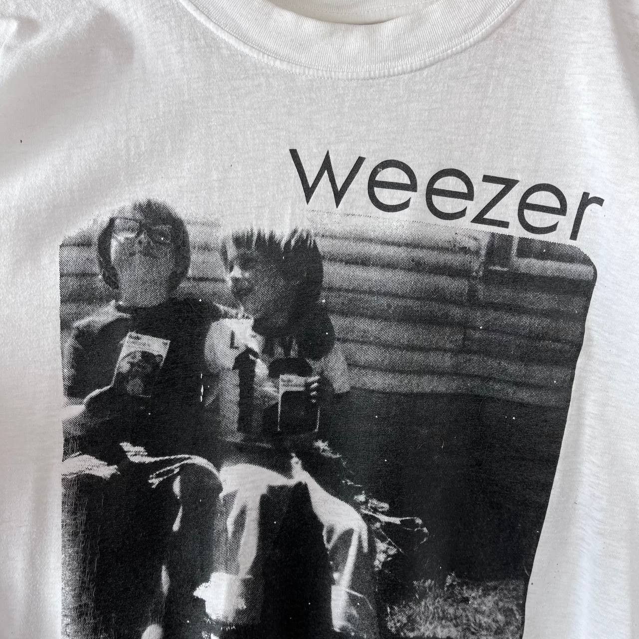 Band Tees Vintage 90s Weezer Band Alternative Punk Rock Music Tshirt Size US XL / EU 56 / 4 - 7 Thumbnail