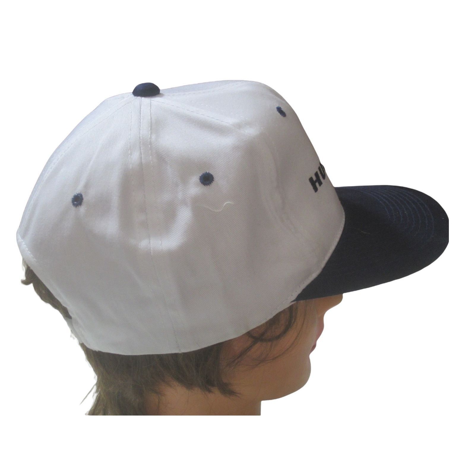 Other Vintage Hussmann Snapback Hat White Navy Blue Outdoor Size ONE SIZE - 5 Thumbnail
