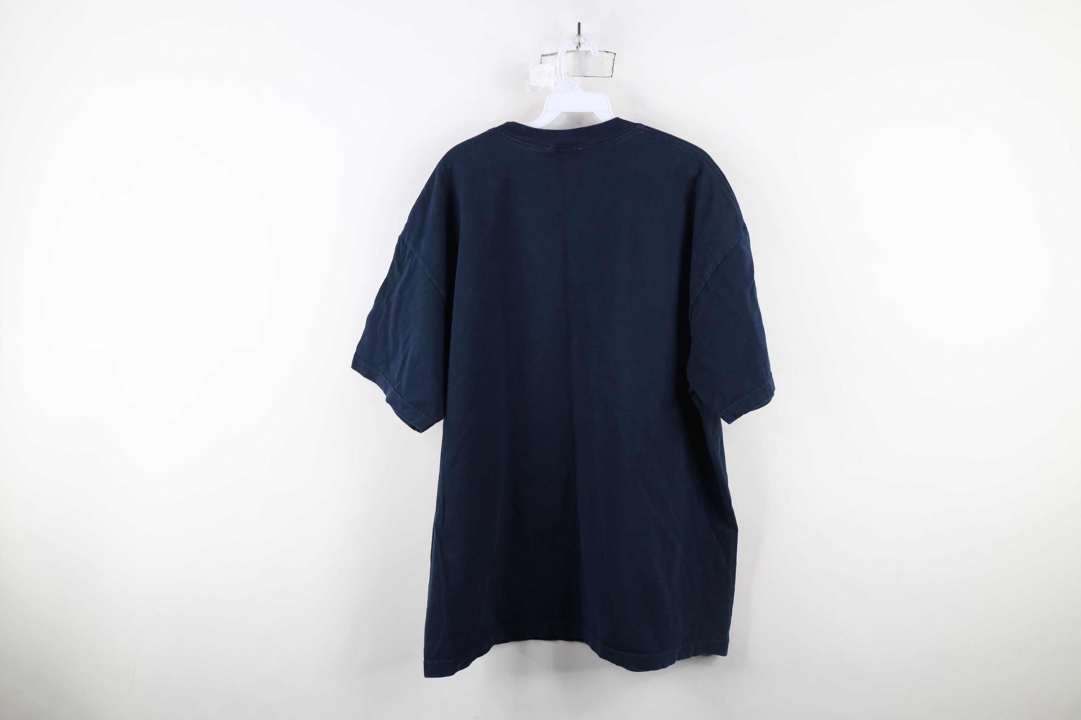 Vintage Vintage Y2K English D Detroit Tigers Baseball T-Shirt Blue Size US XXL / EU 58 / 5 - 9 Thumbnail