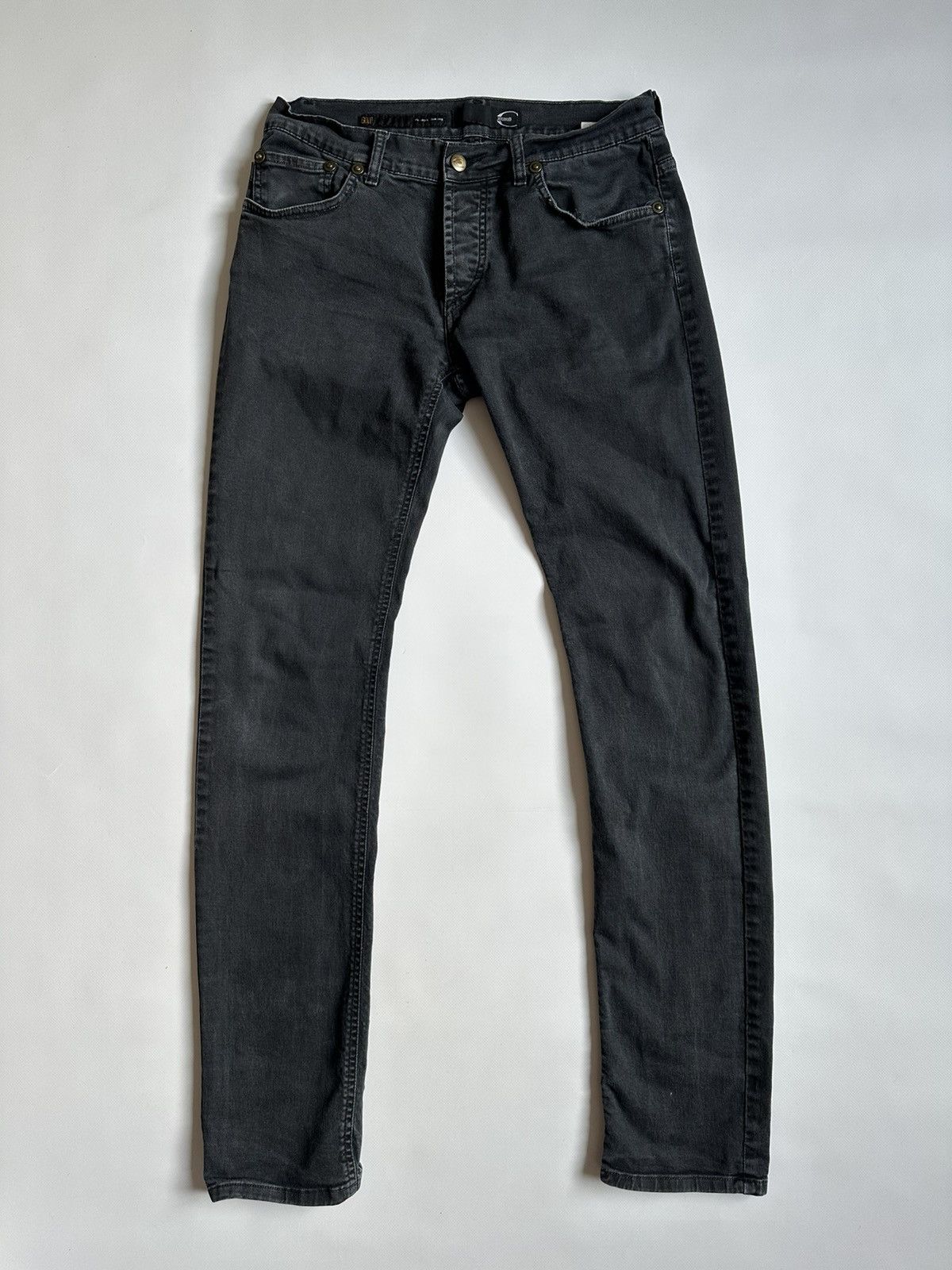 Roberto Cavalli Just Cavalli Dark Gray Slim Jeans Size 33 Size US 33 - 1 Thumbnail