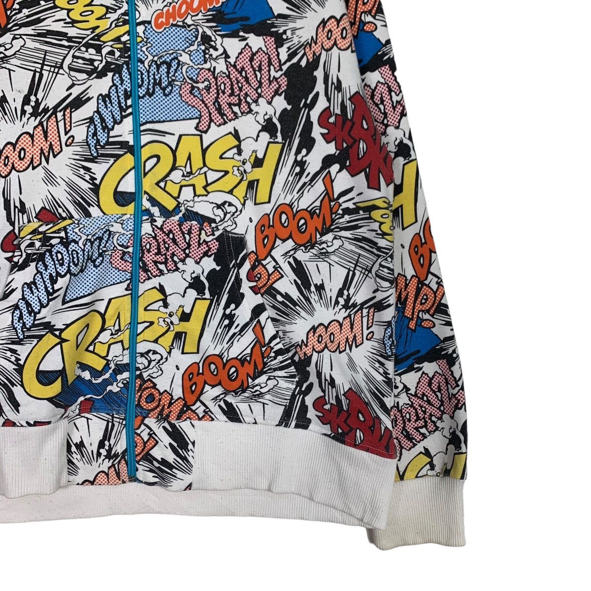 Japanese Brand DEFECTIVE STRUCT Fullprint Comics Zipper Hoodies #0578-C26 Size US L / EU 52-54 / 3 - 6 Thumbnail