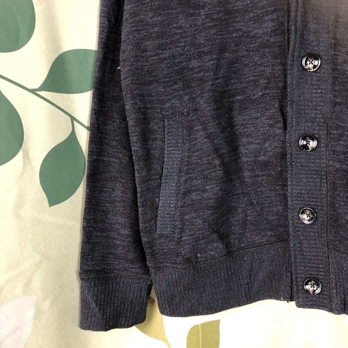 Homespun Knitwear Double Focus Black vintage Cardigan #7429 Size US M / EU 48-50 / 2 - 7 Thumbnail