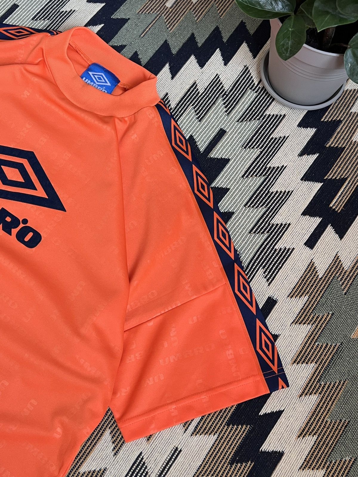Other Vintage Umbro Lampass Big Logo Blokecore Soccer Jersey Size US S / EU 44-46 / 1 - 10 Thumbnail