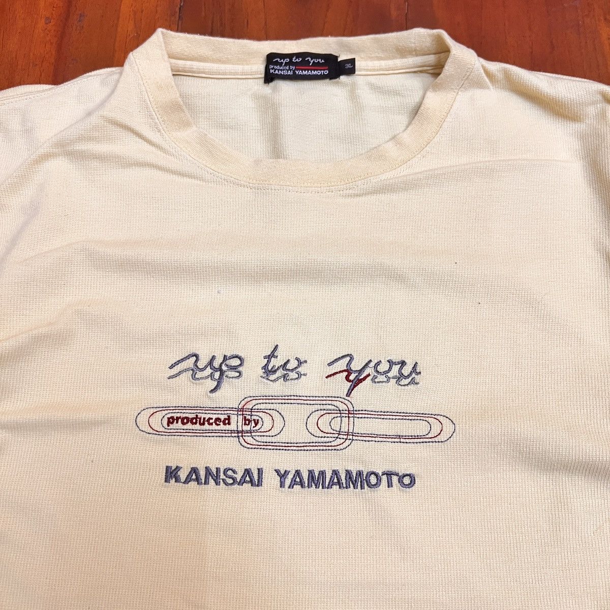 Kansai Yamamoto Kansai Yamamoto Embroidery Logo Shirt Size US XL / EU 56 / 4 - 2 Thumbnail