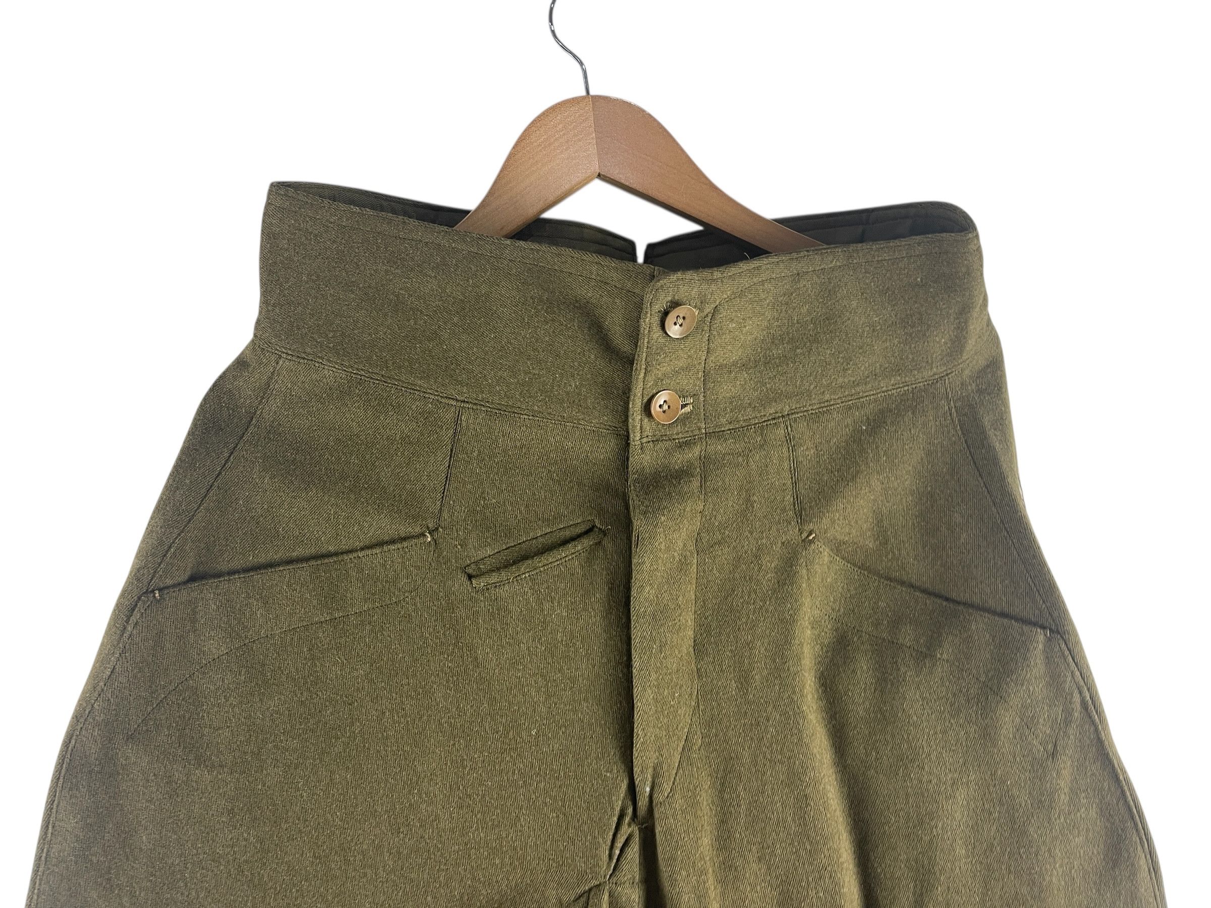 Vintage Vintage WWI Military Wool Breeches Size US 30 / EU 46 - 7 Thumbnail