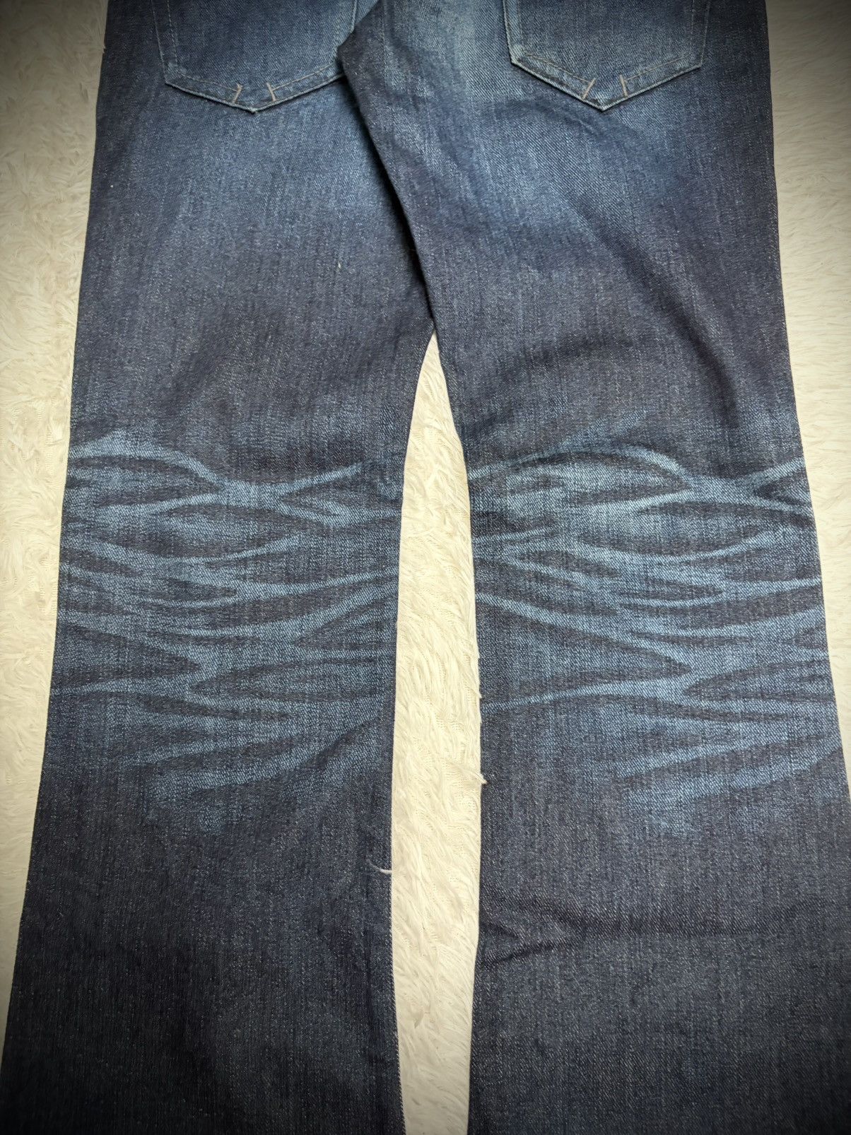 If Six Was Nine Rare Vanquish x Murder License whisker flared jeans Size US 31 - 6 Thumbnail