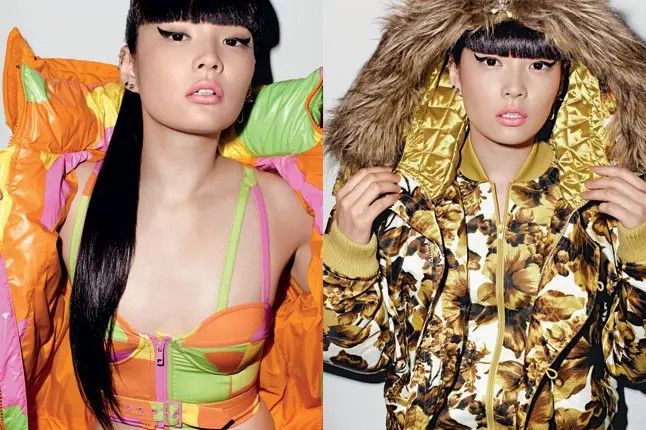 Adidas × Jeremy Scott Neon Camouflage puffer.Like Vetements or Balenciaga Size L / US 10 / IT 46 - 1 Thumbnail