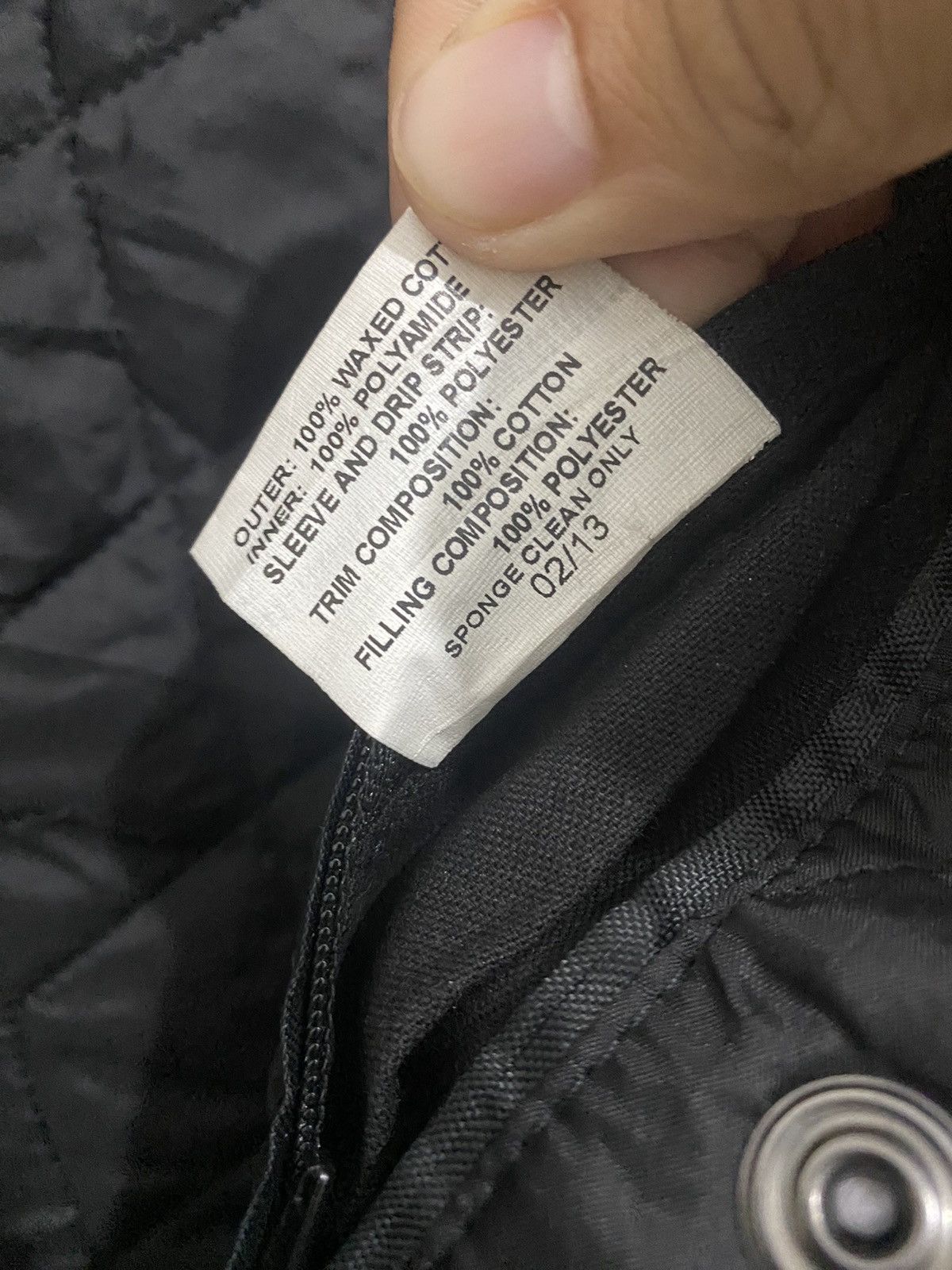 Barbour Barbour Hillberry Quilted Lined Waxed Riding Jacket Size S / US 4 / IT 40 - 16 Thumbnail
