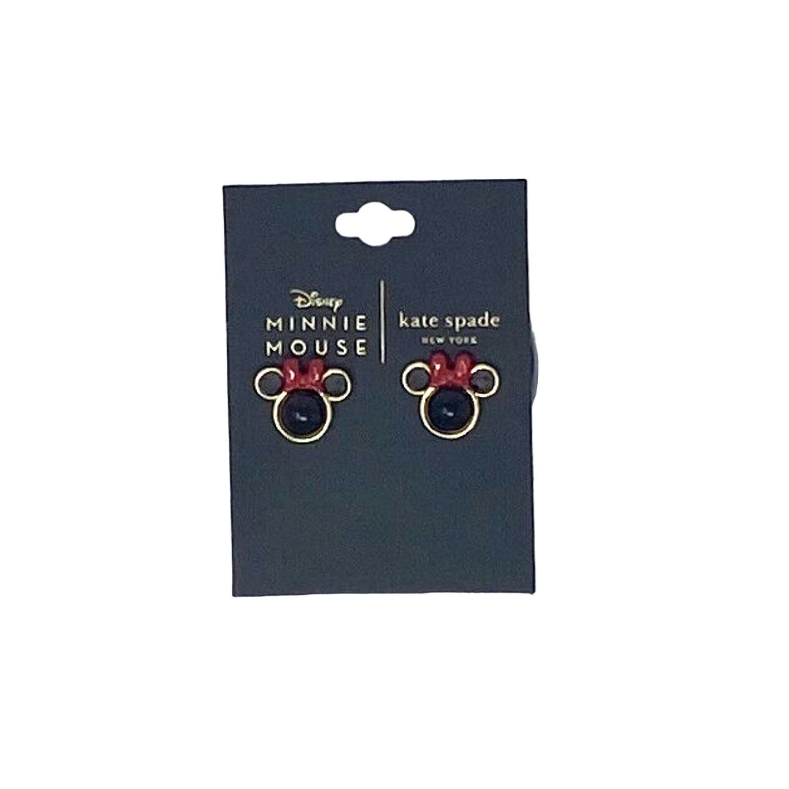 Kate Spade Kate Spade Minnie Mouse Stud Earrings Disney O0RU3218 Size ONE SIZE - 1 Thumbnail