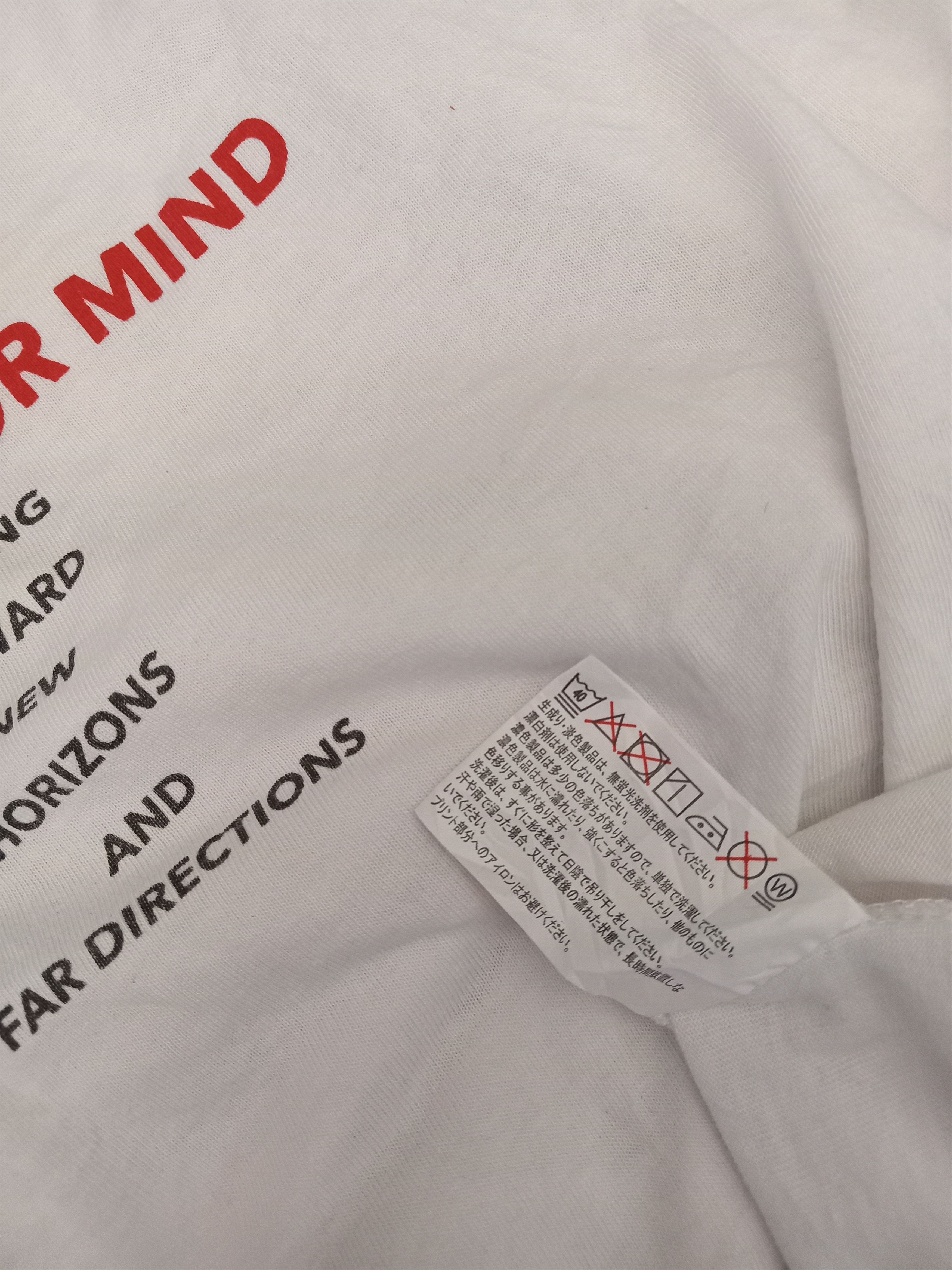 Japanese Brand T-GRAPHICS Renew Your Mind Enormous Long Sleeve T-Shirt Size US M / EU 48-50 / 2 - 7 Thumbnail