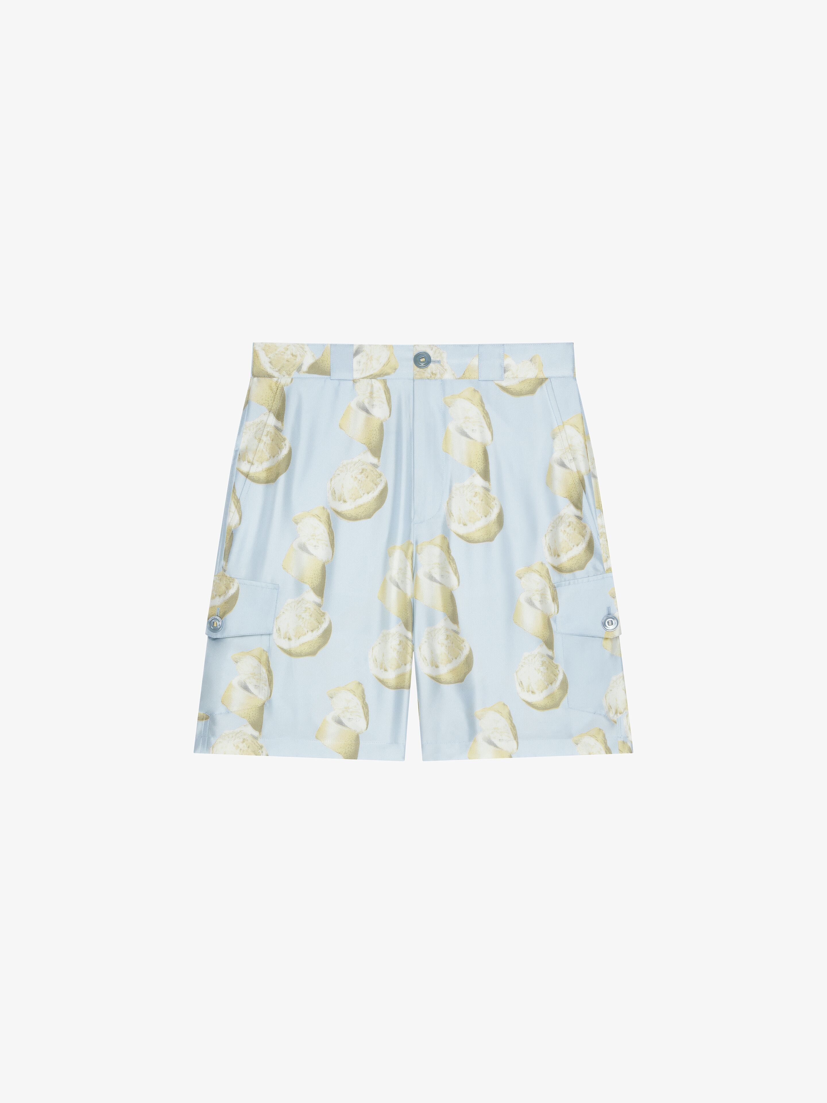 Givenchy o1w1db10925 Two Pockets Wide Plage Shorts in Multicolor Size US 32 / EU 48 - 1 Thumbnail