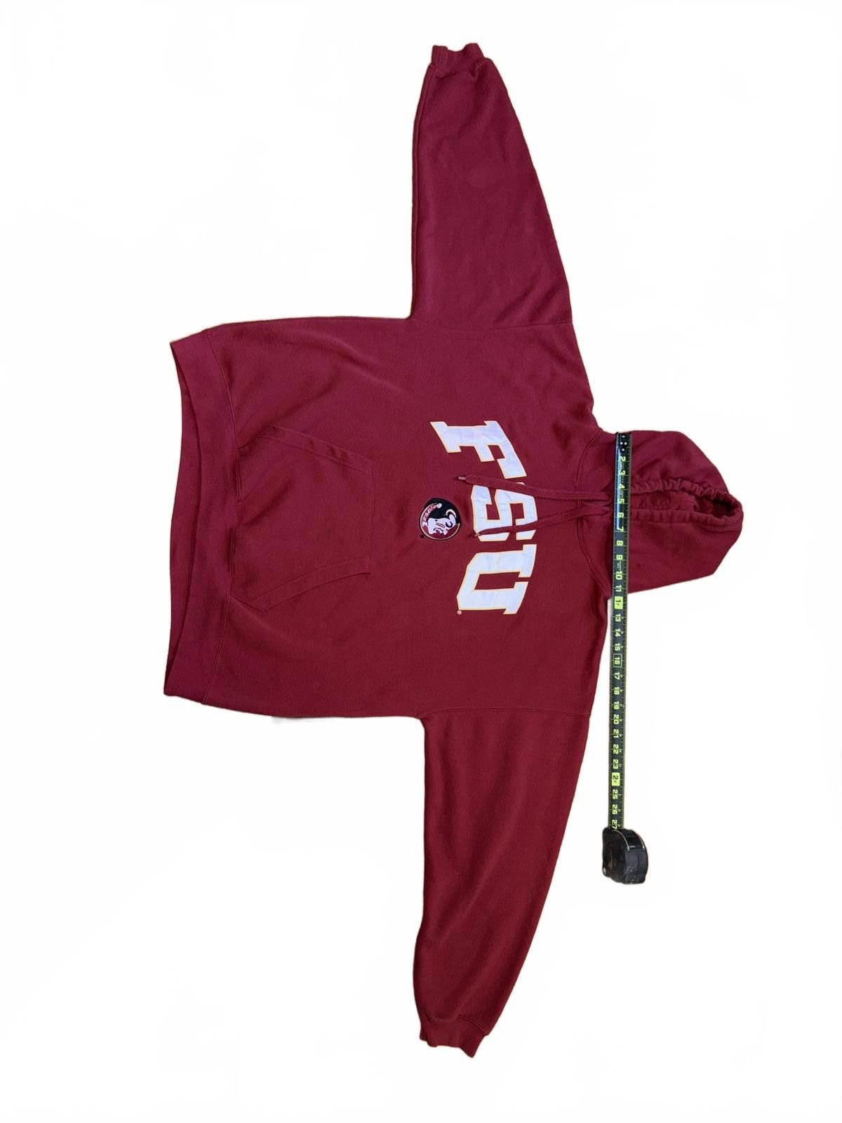 Unknown London Vintage FSU Maroon Hoodie Sweatshirt Size US XXL / EU 58 / 5 - 4 Thumbnail