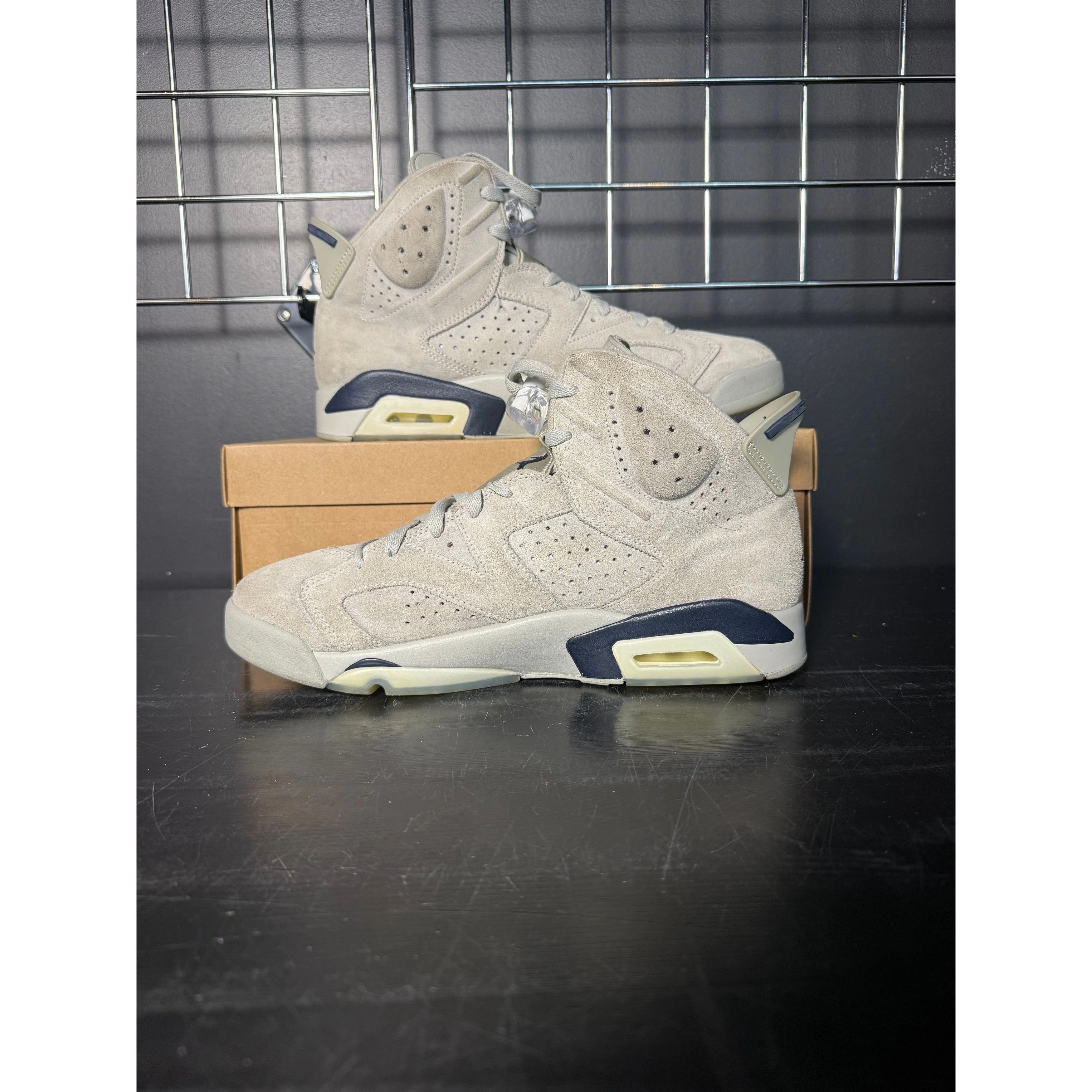 Jordan Brand Air Jordan 6 Retro "Georgetown" (2022) **PRE-OWNED** Size US 11.5 / EU 44-45 - 2 Thumbnail