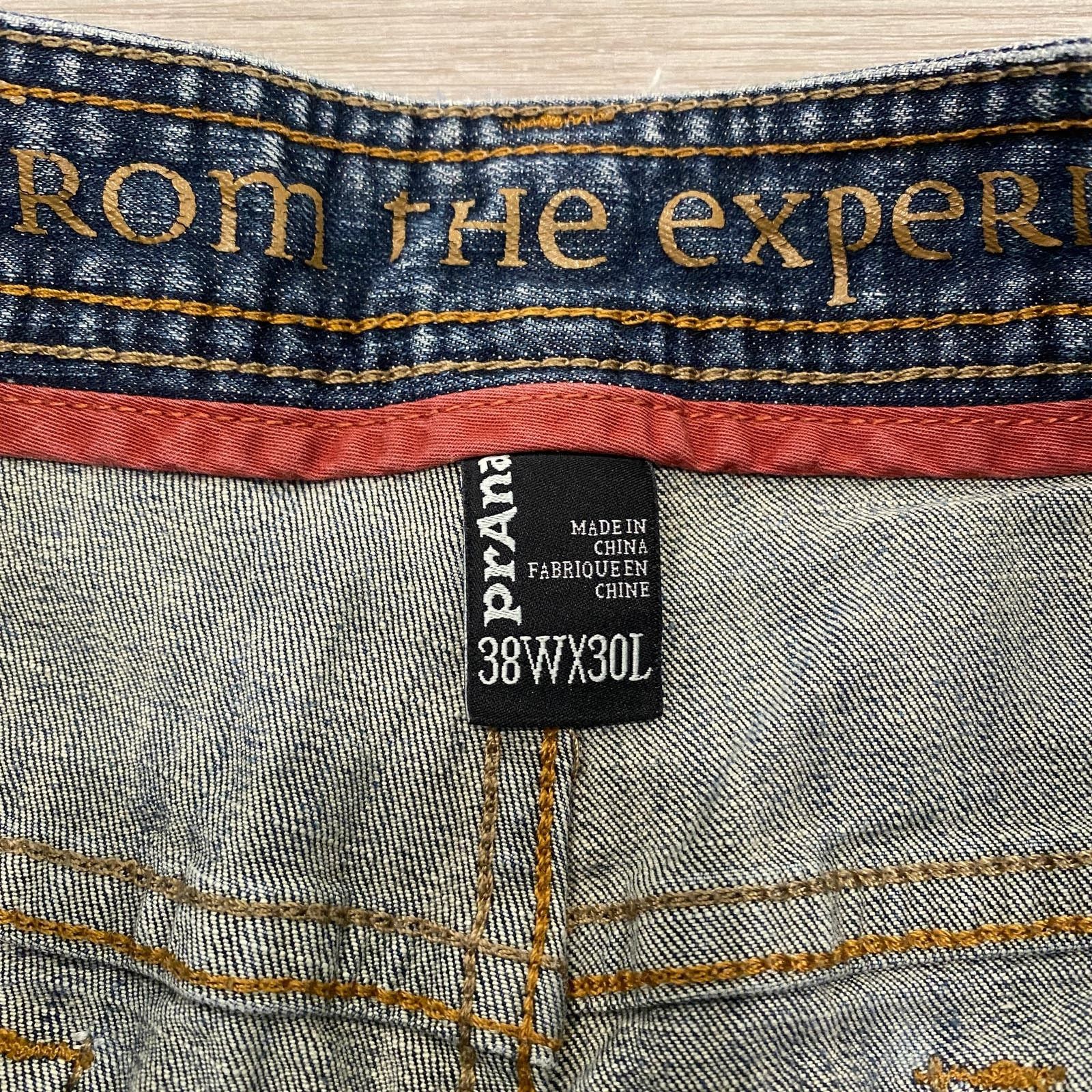Prana Prana Blue Straight Jeans Men's 36x30 Size US 36 / EU 52 - 4 Thumbnail