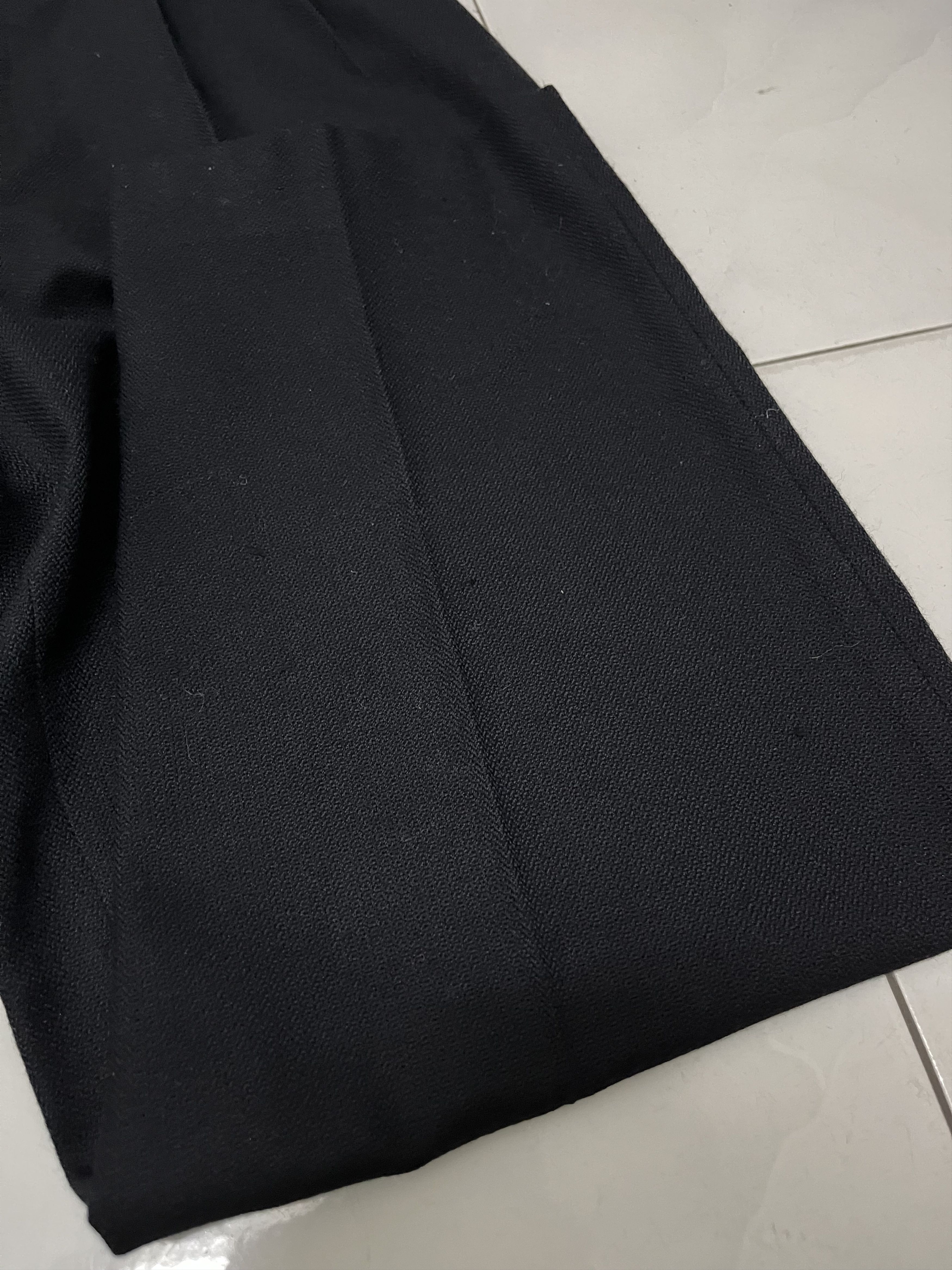 Comme des Garcons × Comme des Garcons Homme Plus × Vintage AW91 Comme Des Garcons Gabardine Wool Pants Size US 30 / EU 46 - 11 Thumbnail