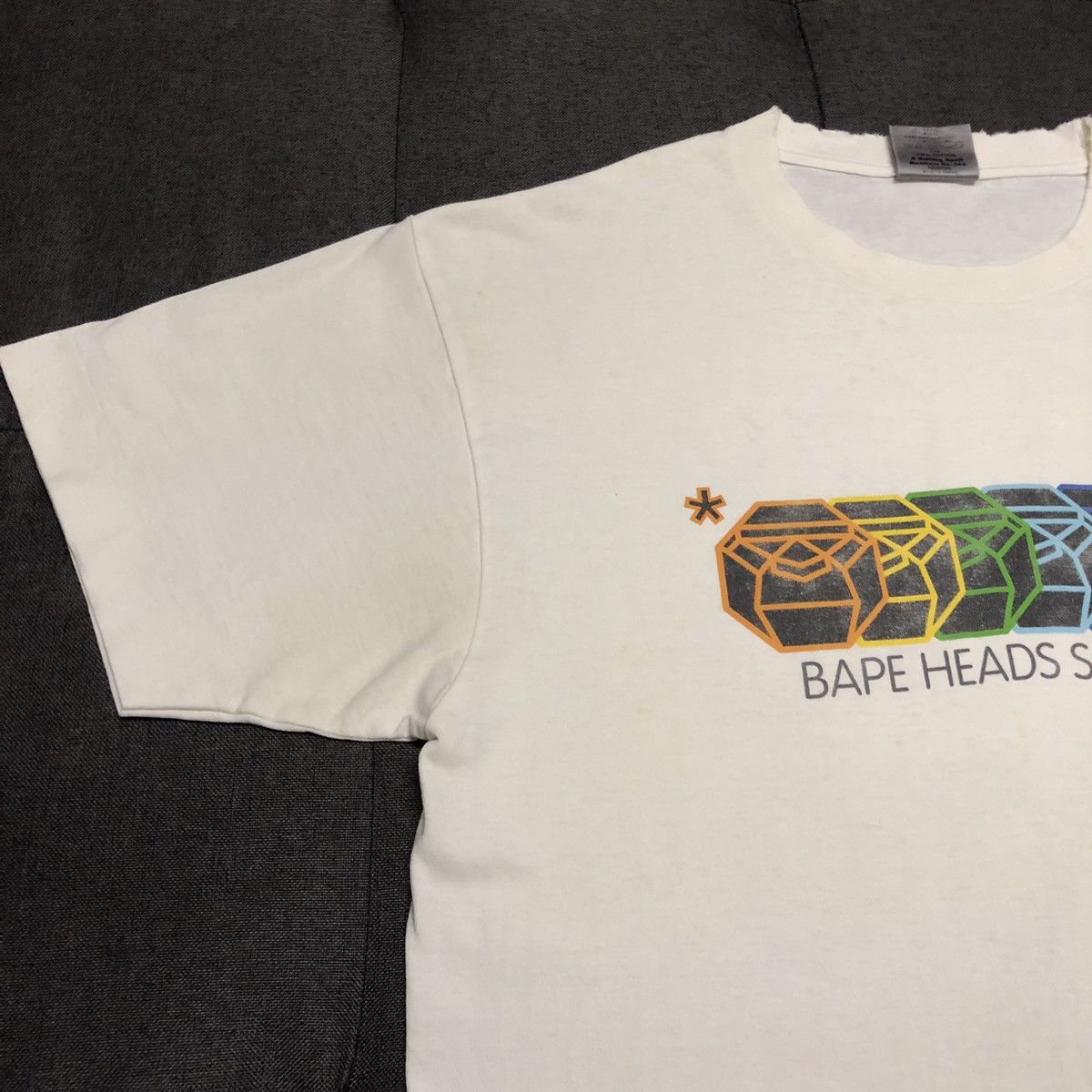 Bape × Nigo RARE OG Vintage 1999 Bape Head Show Tee Size US L / EU 52-54 / 3 - 2 Thumbnail