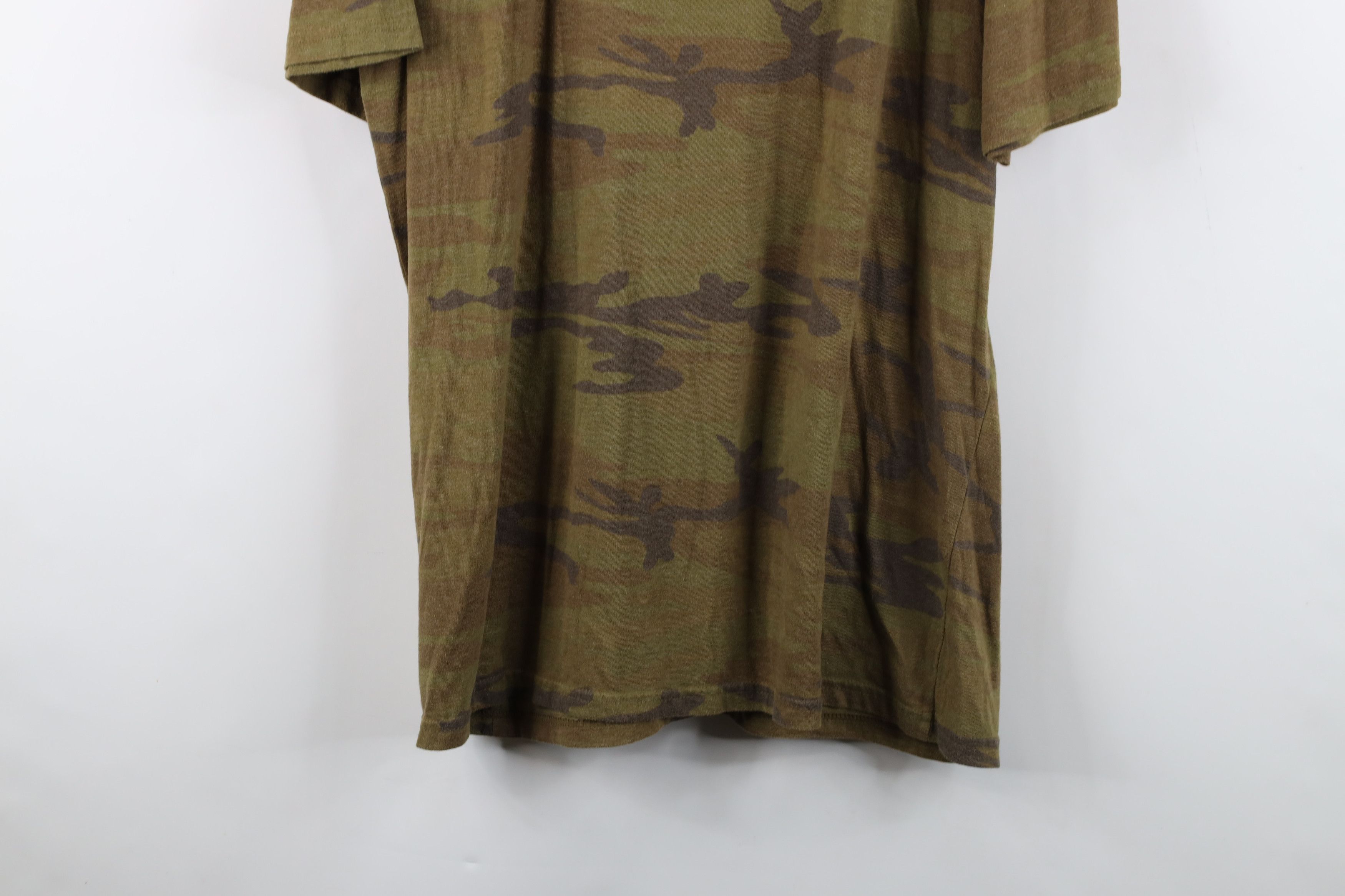Hard Rock Cafe Y2K Hard Rock Cafe Spell Out New Orleans Camouflage T-Shirt Size US XL / EU 56 / 4 - 10 Thumbnail
