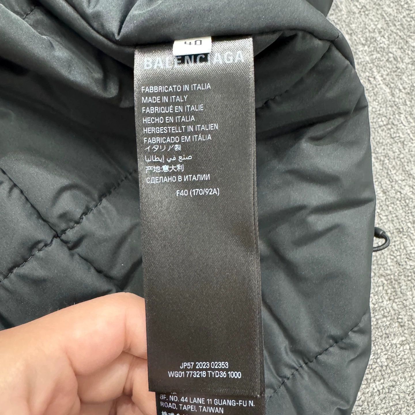Balenciaga Balenciaga Solid Cotton Padded Jacket 40 new Size S / US 4 / IT 40 - 3 Thumbnail