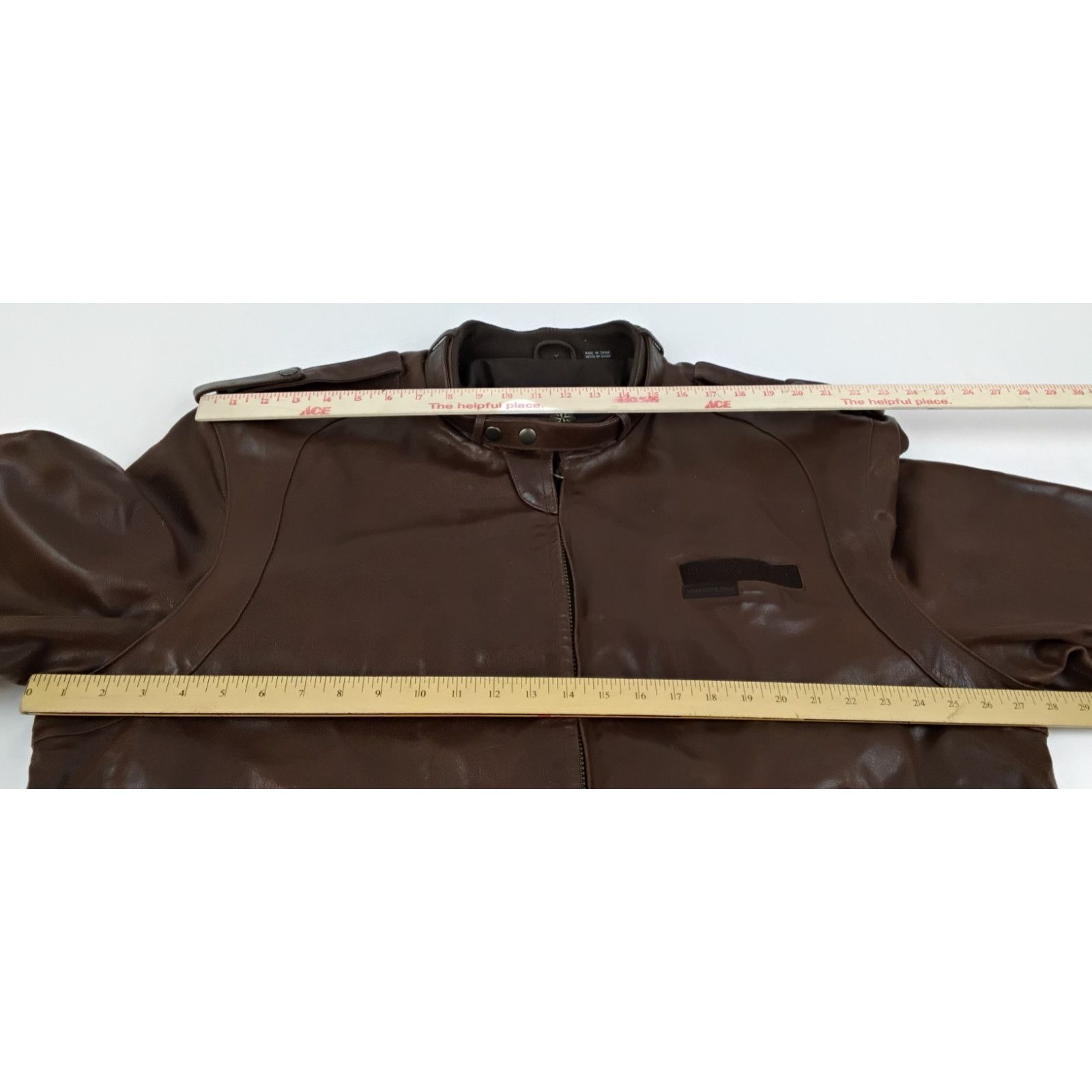 Members Only Members Only Leather Jacket Men's 2XL Brown Flight Size US XXL / EU 58 / 5 - 17 Thumbnail