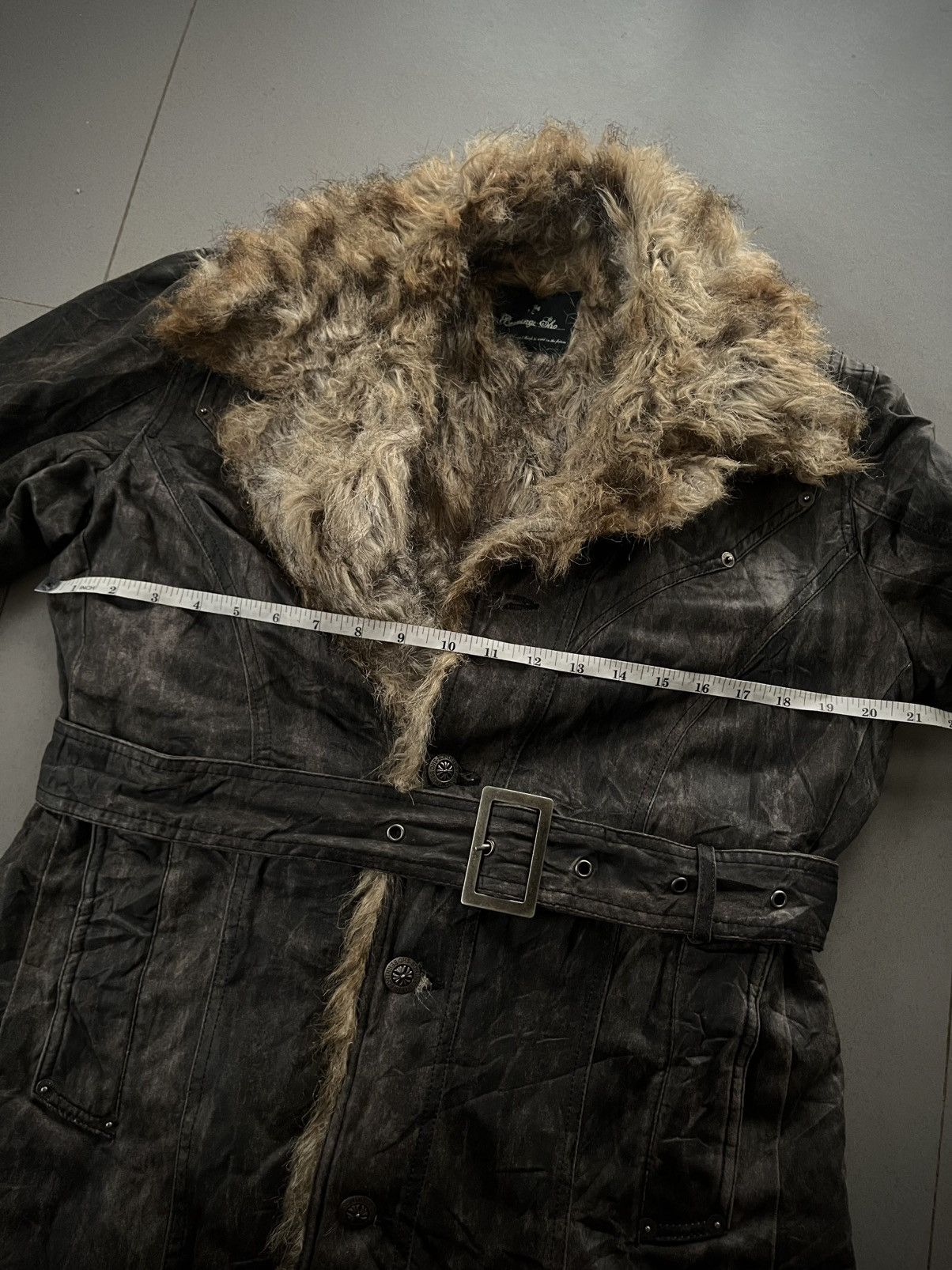 5351 POUR LES HOMMES ARCHIVE JAPANESE BERNINGS SHO FUR BONDAGE VKEI PUNK JACKET Size US M / EU 48-50 / 2 - 13 Thumbnail