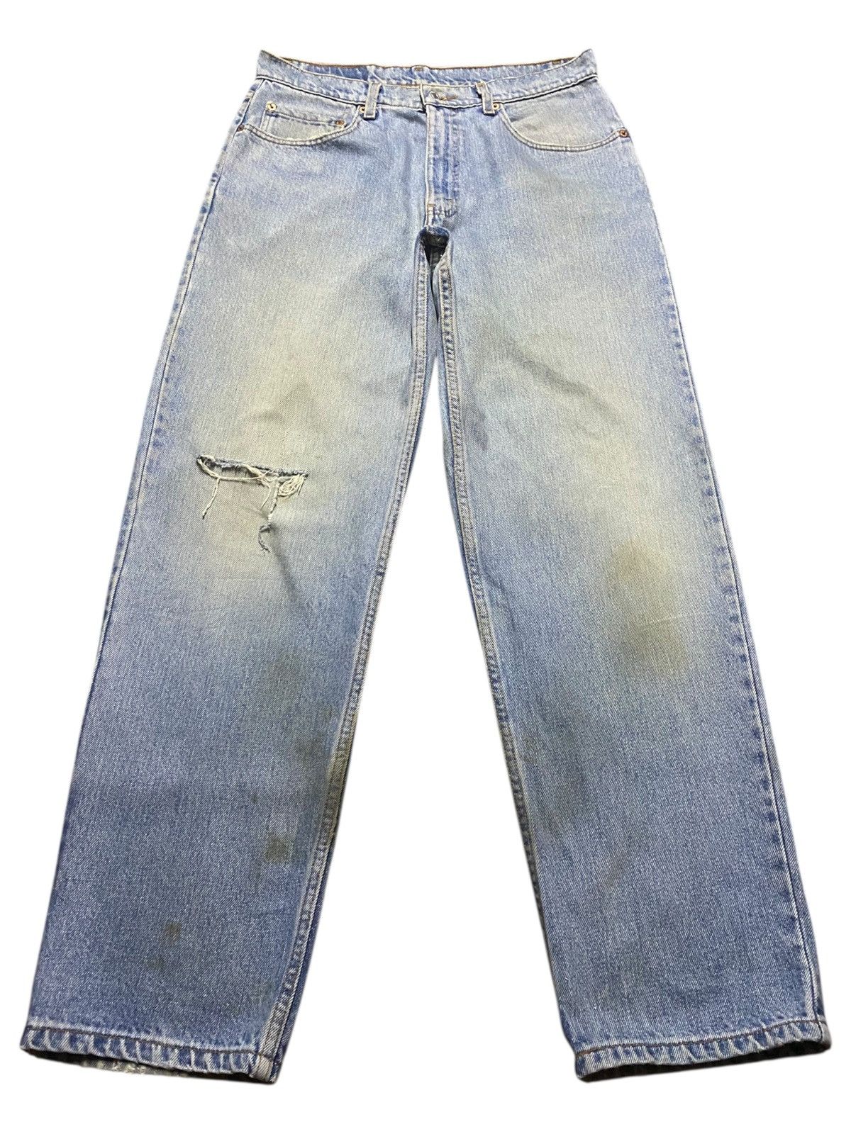 Levi's Vintage Clothing Vintahe Levis 550 Faded Wash Grunge Size US 32 / EU 48 - 1 Thumbnail