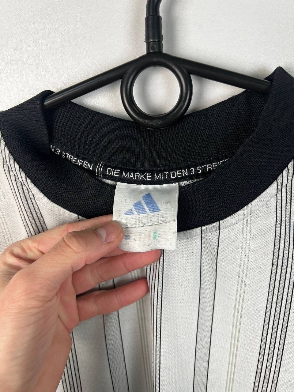 Adidas × Vintage Adidas 90s streetwear vintage t-shirts size L Size US L / EU 52-54 / 3 - 3 Thumbnail