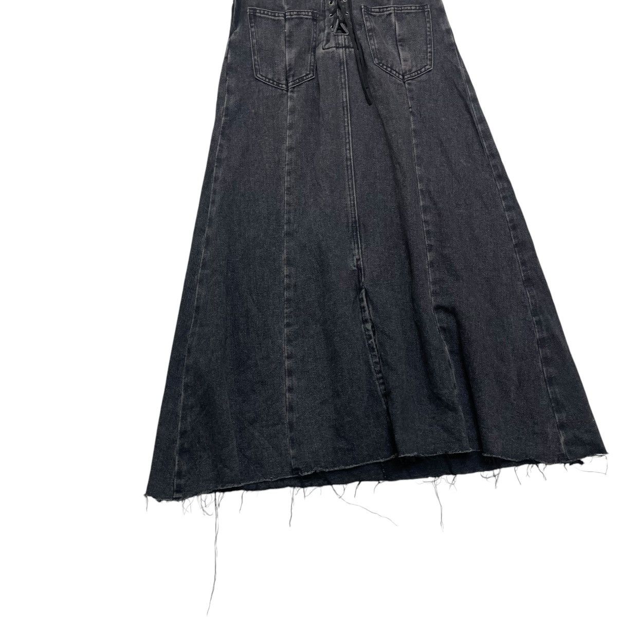Yohji Yamamoto 🗣️Japanese Brand Y’S Distressed Long Skirt Size 28" / US 6 / IT 42 - 5 Thumbnail