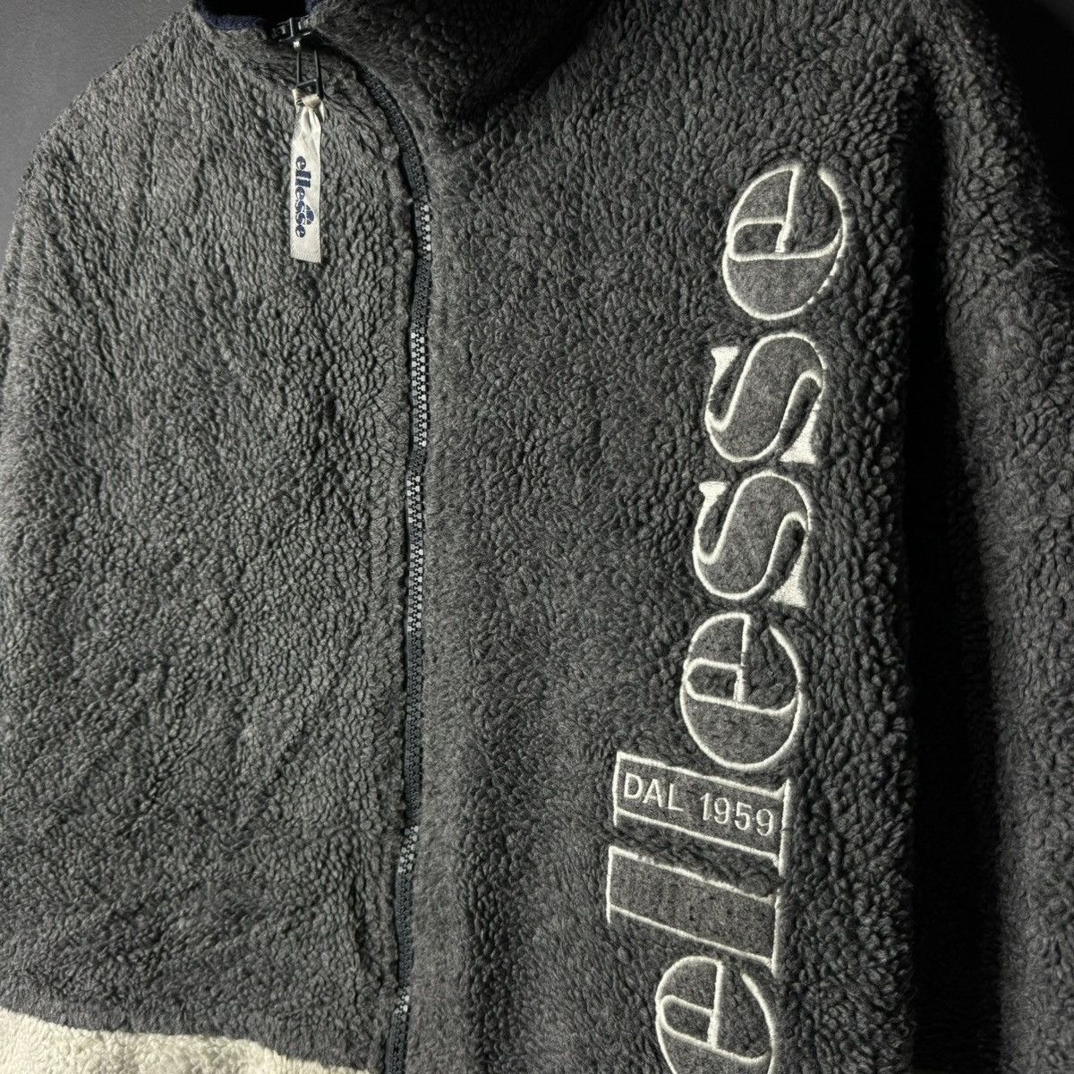 Ellesse Ellesse Embroidered Spell Out Big Logo Sherpa Jacket Size US L / EU 52-54 / 3 - 4 Thumbnail