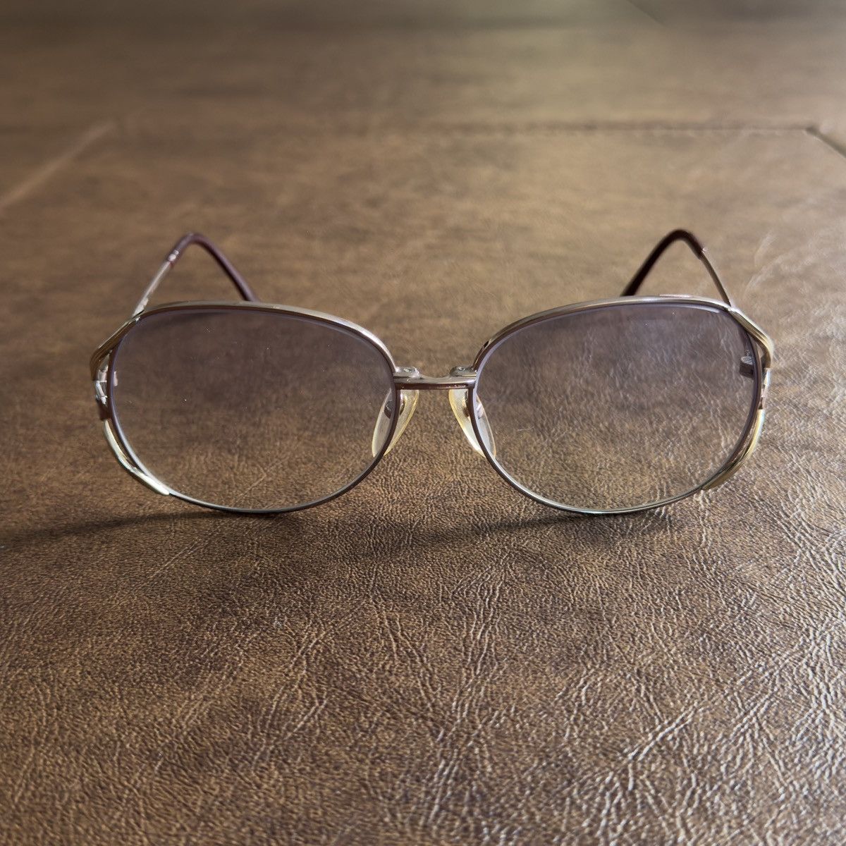 Yves Saint Laurent 2000s Stained Glass Openwork Blue Light Tint Glasses Size ONE SIZE - 3 Thumbnail