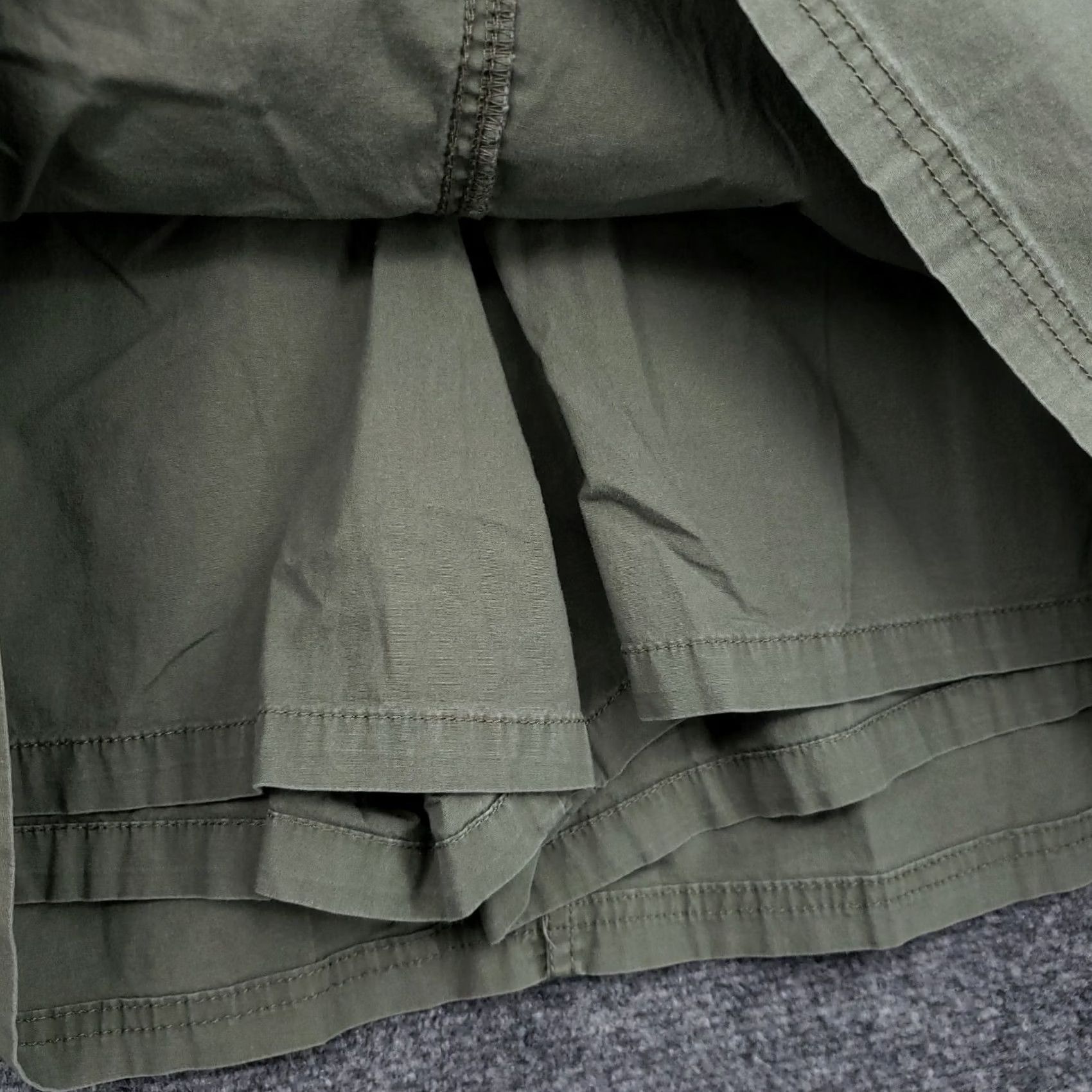 Croft & Barrow Croft & Barrow Skort Womens 18 Plus Green Short Skirt Stretch Comfort Pockets Zip Button Casual Travel Summer Spring Fall Plus Womens Green Skort 18 Size 40" / US 18 - 7 Thumbnail