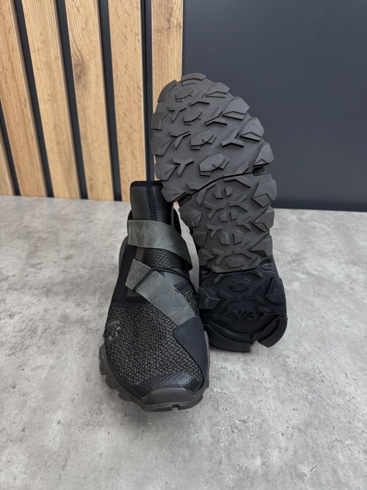 Adidas Adidas Y-3 RYO Black Olive Sneakers Size US 7.5 Size US 7.5 / EU 40-41 - 8 Thumbnail