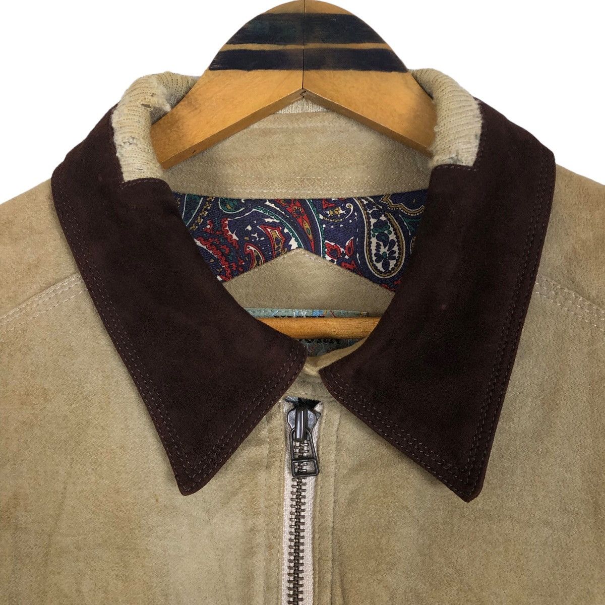 Nigel Cabourn Vintage 90s Nigel Cabourn England Navajo Worker Jacket Size US XL / EU 56 / 4 - 8 Thumbnail