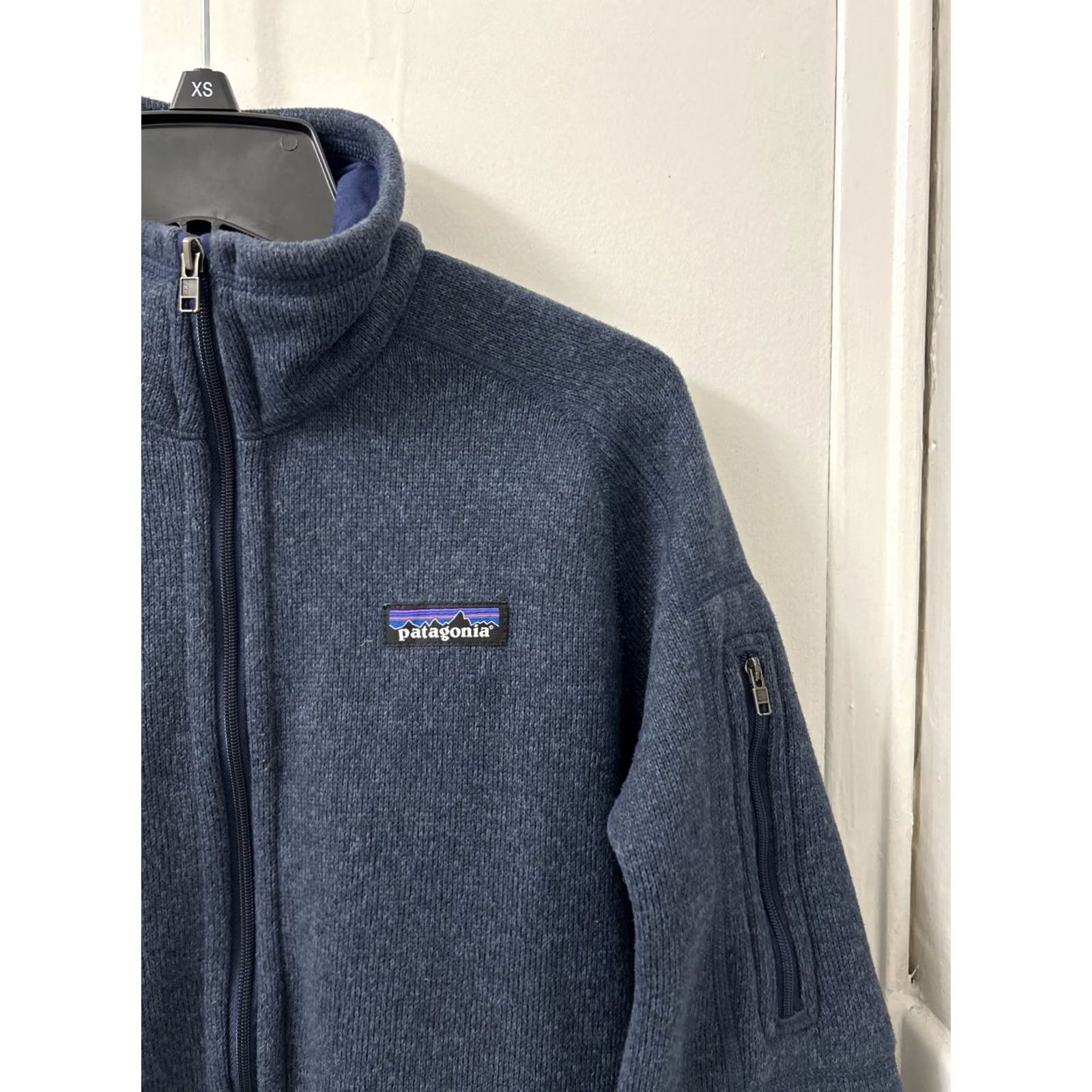 Patagonia Patagonia Better Sweater Jacket Womens XS Blue Fleece Full Zip Patagonia 25542 FA17 Woman Regular Long Sleeve Solid Blue Size XS / US 0-2 / IT 36-38 - 4 Thumbnail