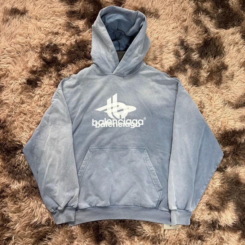 Balenciaga Balenciaga Phantom overlapping 3B gradient blue washing to Size US XS / EU 42 / 0 - 1 Thumbnail