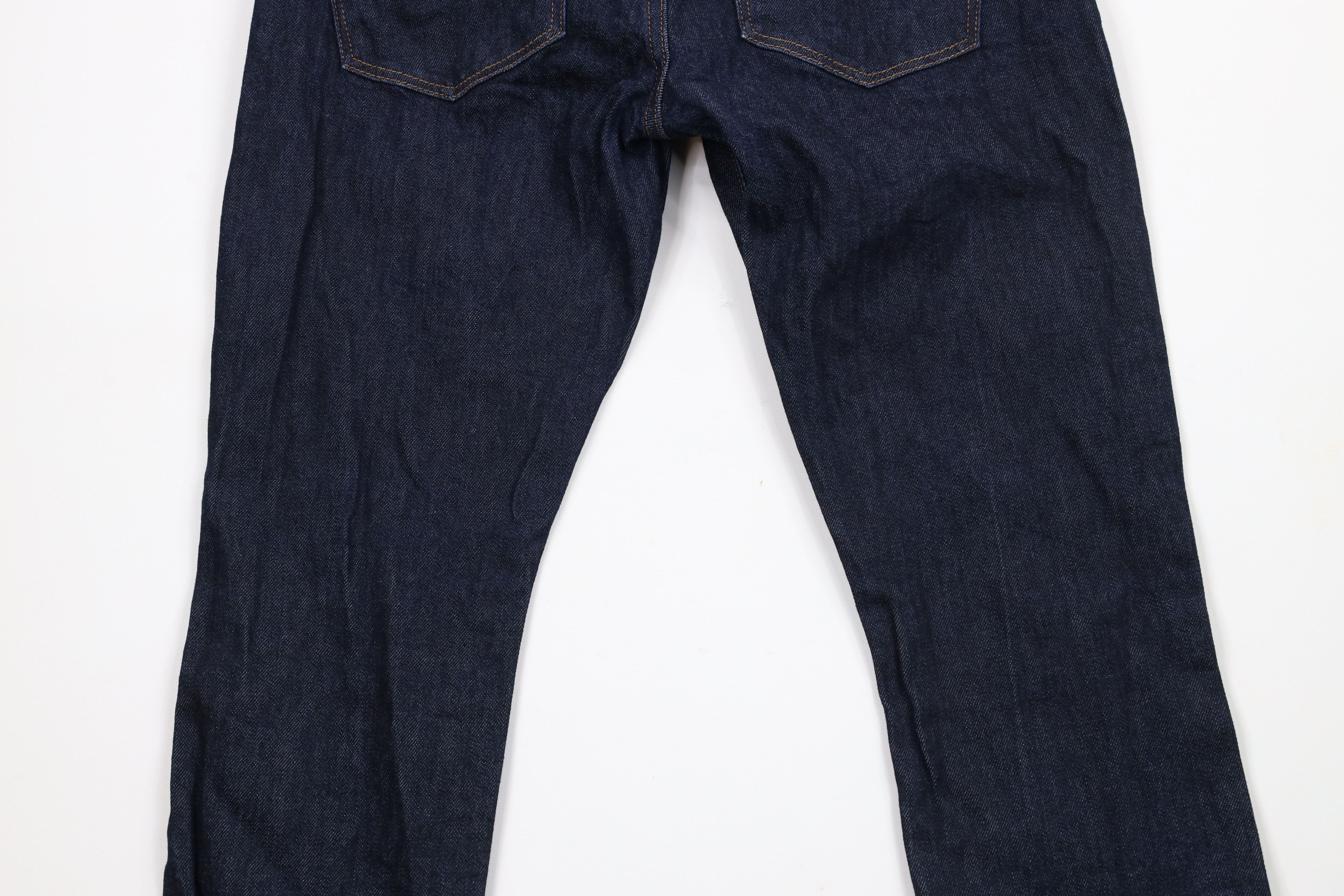 J.Crew × Vintage J Crew Skinny Leg Kurabo Japanese Denim Jeans Indigo Blue Size US 33 - 12 Thumbnail