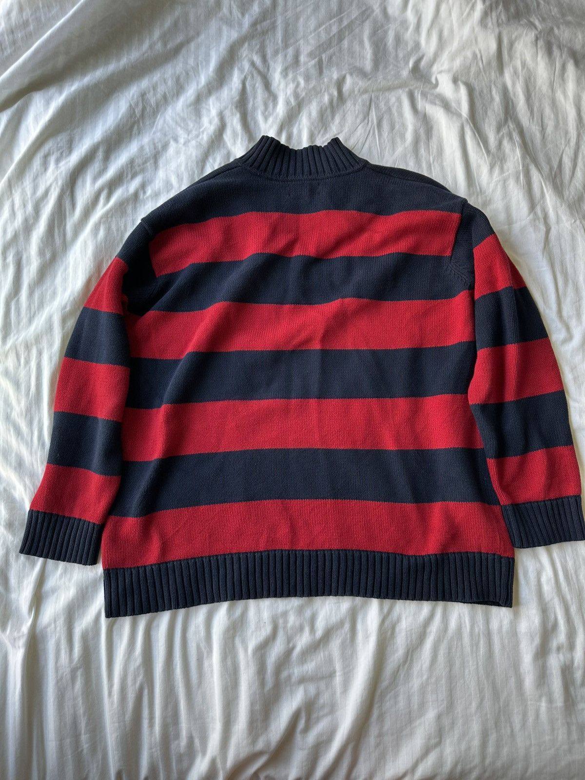 Polo Ralph Lauren Quarter-Zip Crest Knitwear Size US XL / EU 56 / 4 - 4 Thumbnail