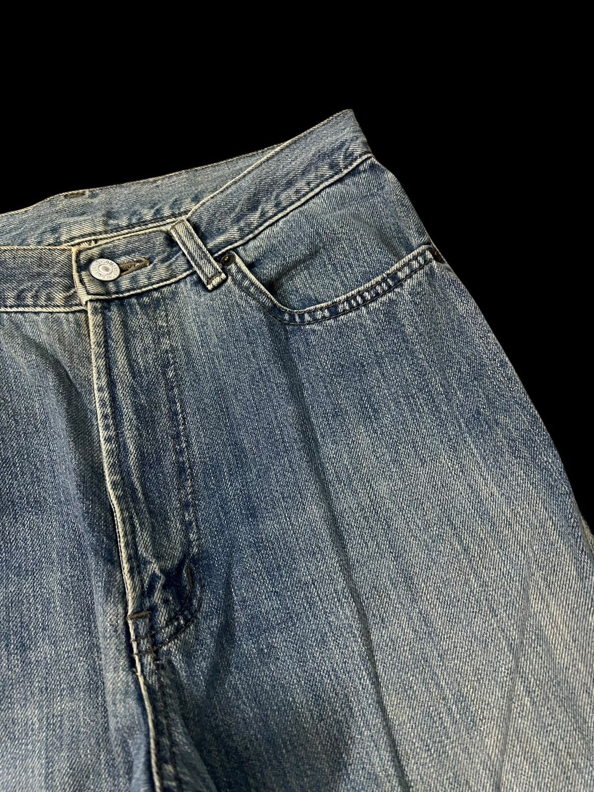 If Six Was Nine Flare Jean Vintage Edwin Something Mud Wash Jean Size US 28 / EU 44 - 8 Thumbnail