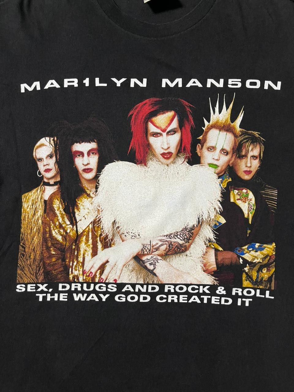 Marilyn Manson Vintage Marilyn Manson Rock Is Dead 1999 Tour Size US L / EU 52-54 / 3 - 3 Thumbnail