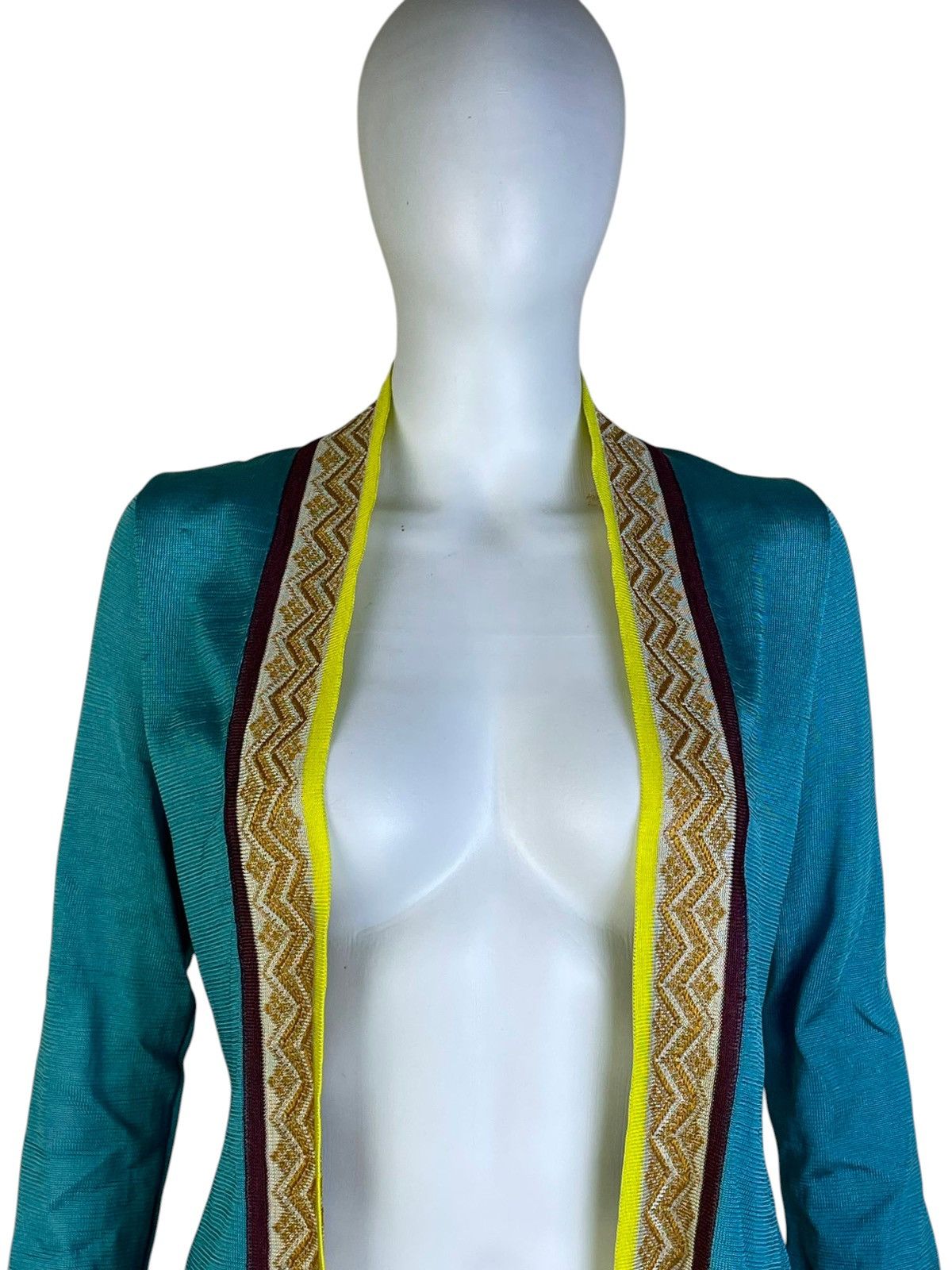 Jean Paul Gaultier SS97 Jean Paul Gaultier Knit Open Front Cardigan Size M / US 6-8 / IT 42-44 - 3 Thumbnail